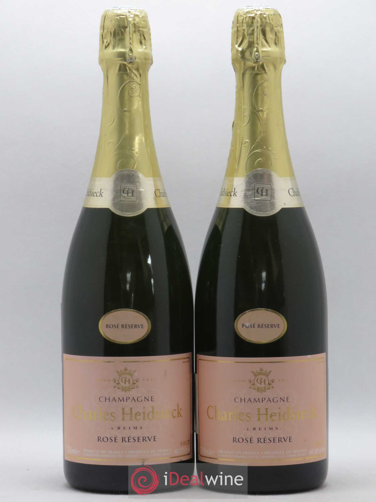 Réserve Charles Heidsieck - Lot de 2 bouteilles - 0