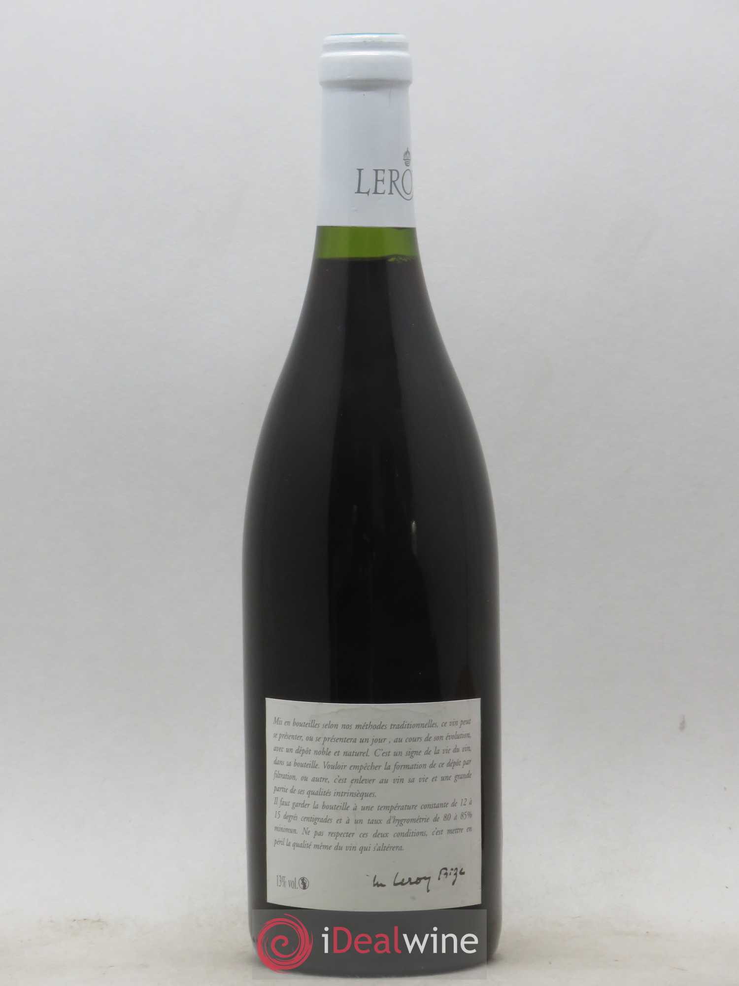 Volnay 1er Cru Champans Leroy SA 1999 - Lot de 1 bouteille - 1