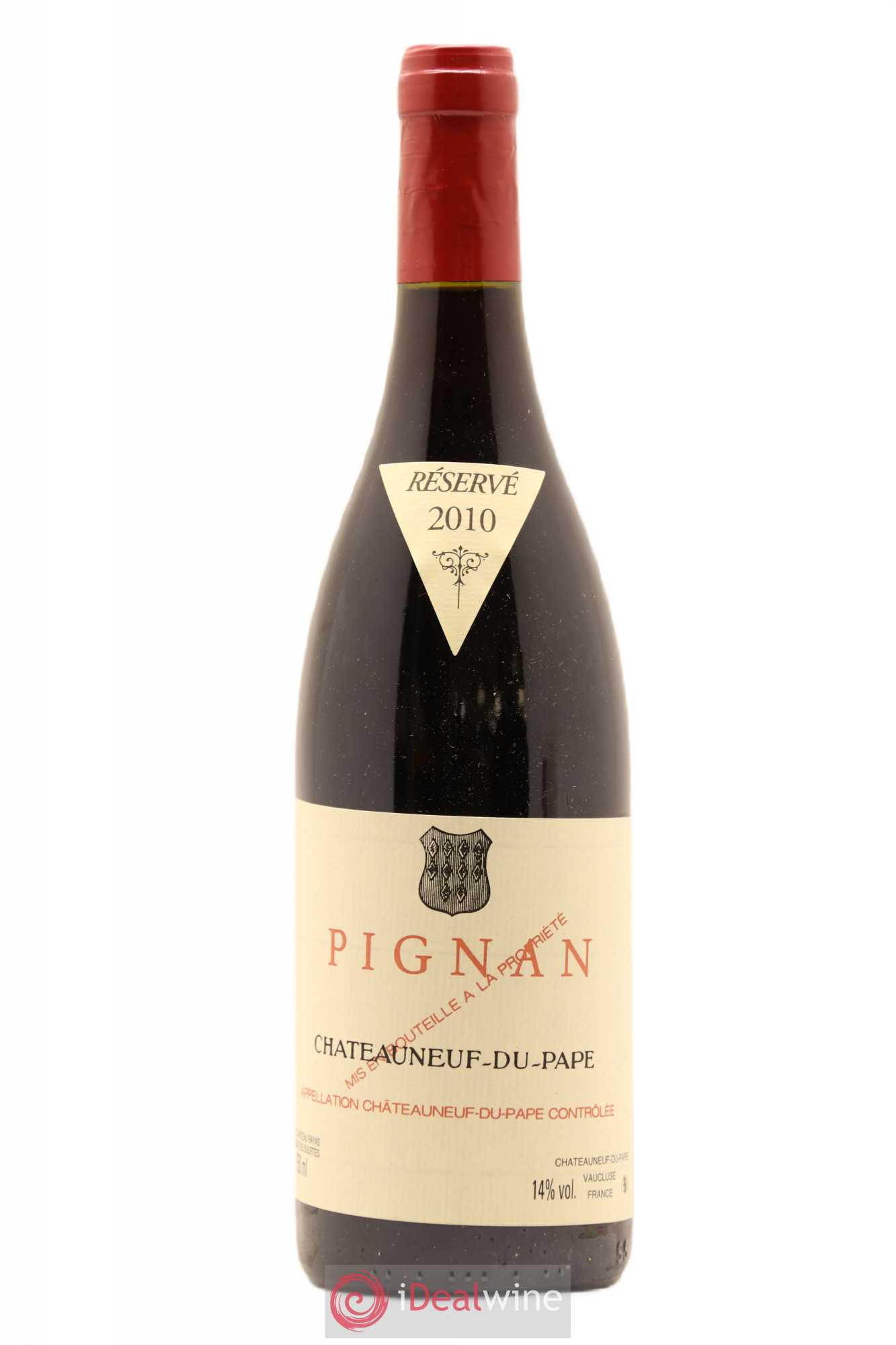 Châteauneuf-du-Pape Pignan Emmanuel Reynaud 2010 - Lot de 1 bouteille - 0