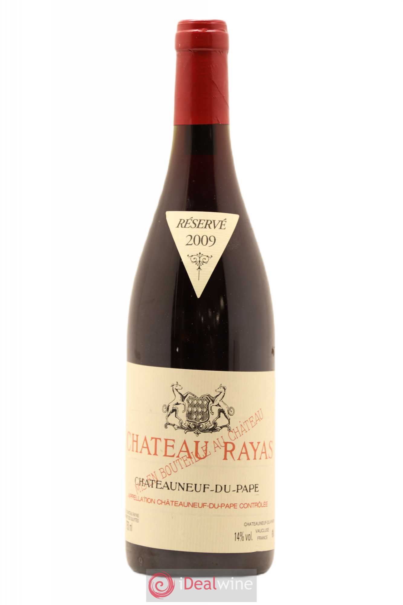 Châteauneuf-du-Pape Château Rayas Emmanuel Reynaud 2009 - Lot de 1 bouteille - 0