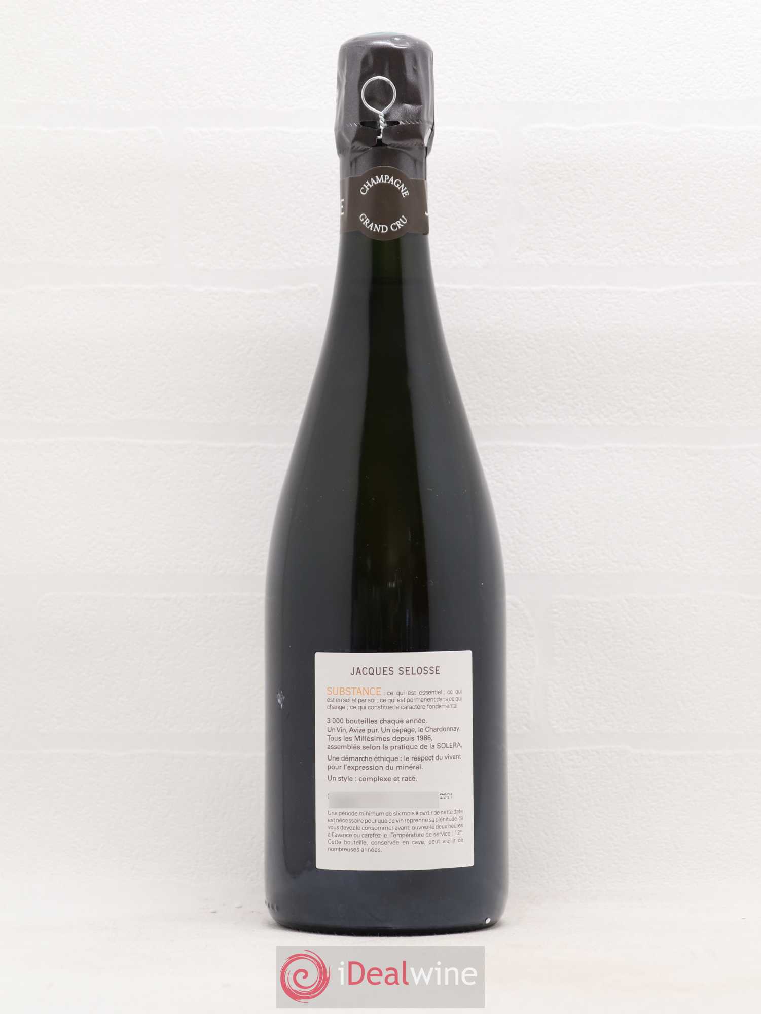 Substance Jacques Selosse - Lot de 1 bouteille - 1