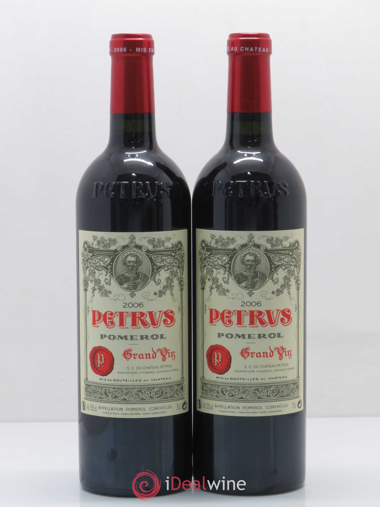 Petrus 2006 - Lot de 2 bouteilles - 0