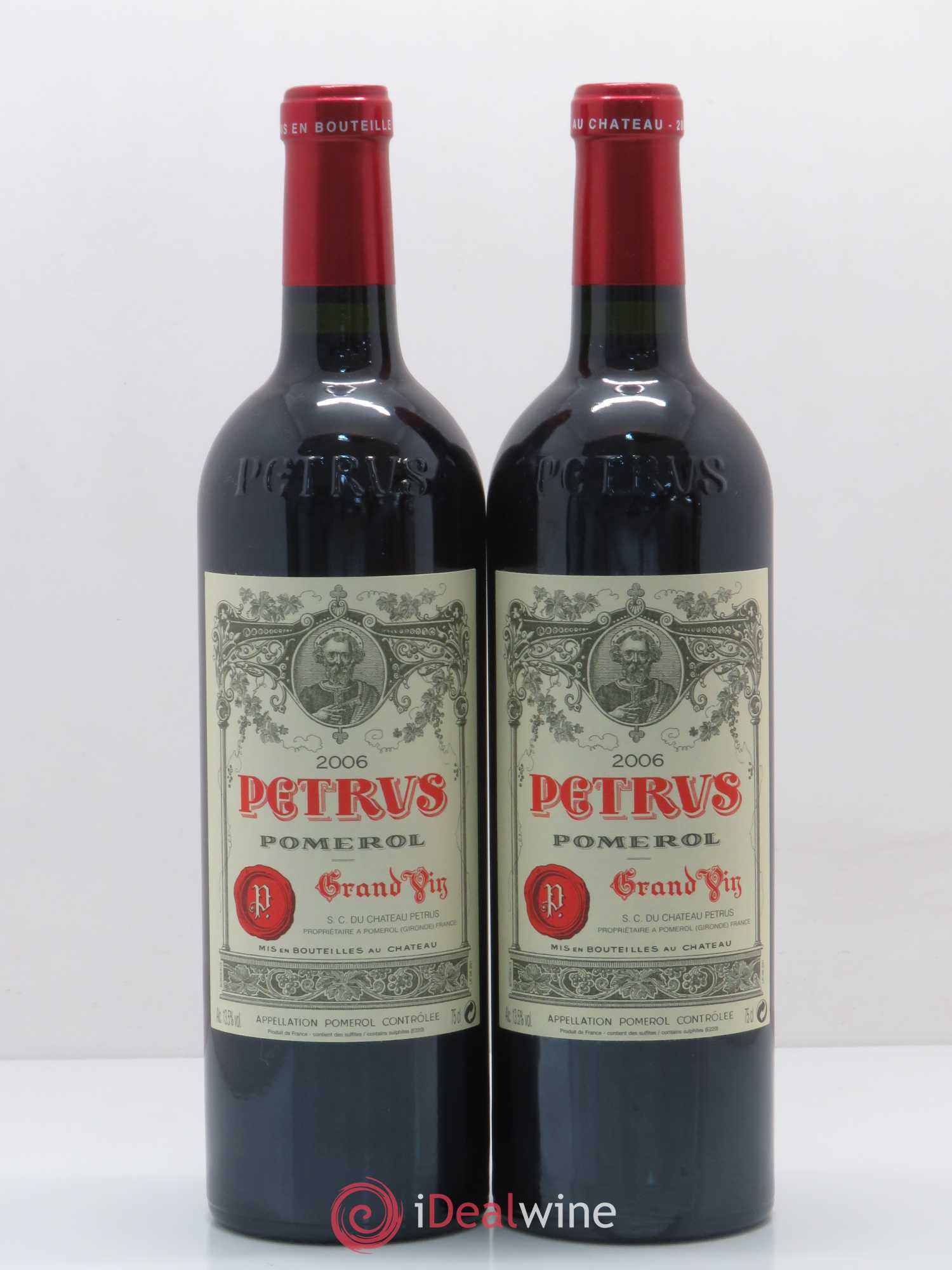 Petrus 2006 - Lot de 2 bouteilles - 0