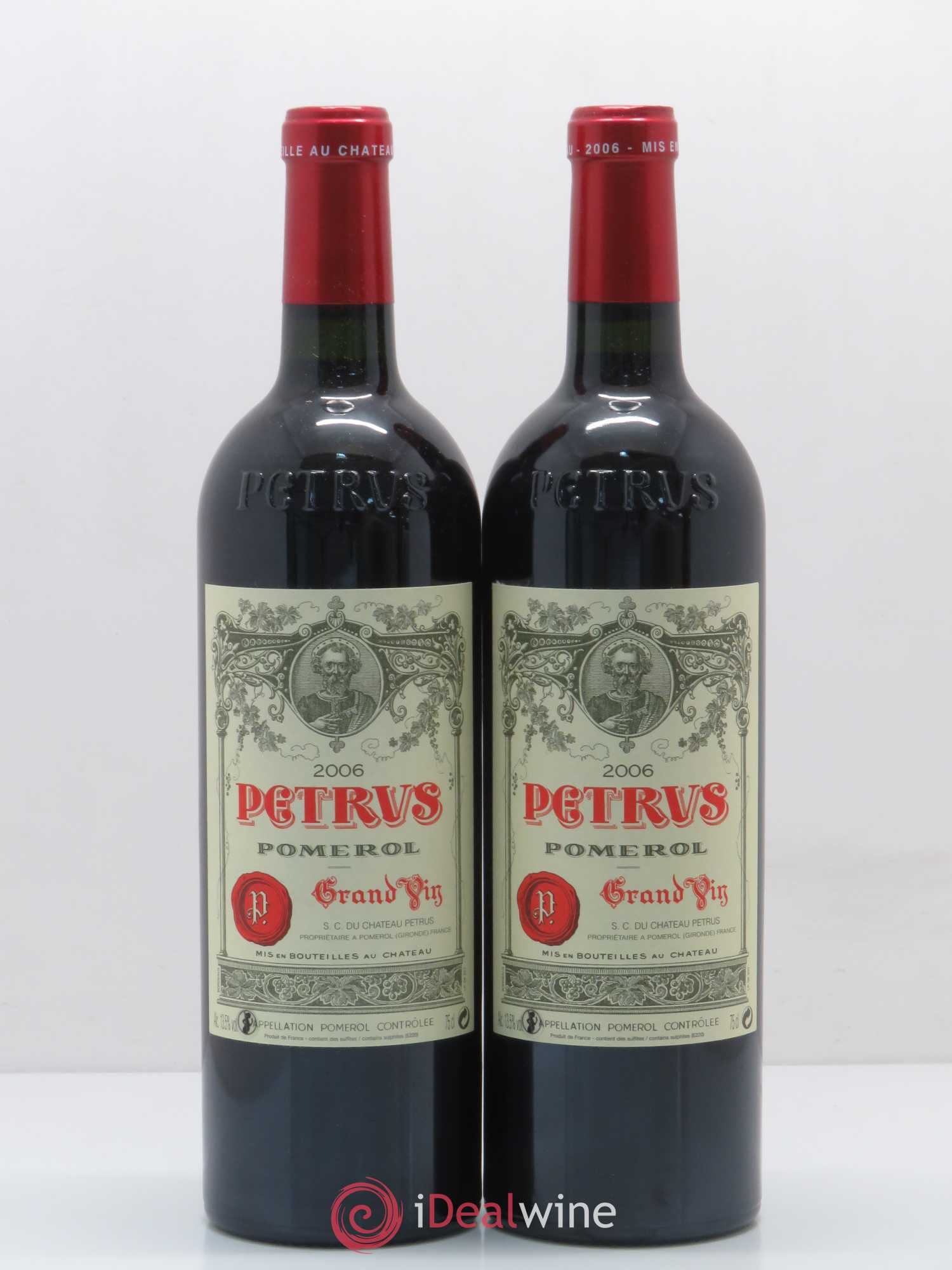 Petrus 2006 - Lot de 2 bouteilles - 0