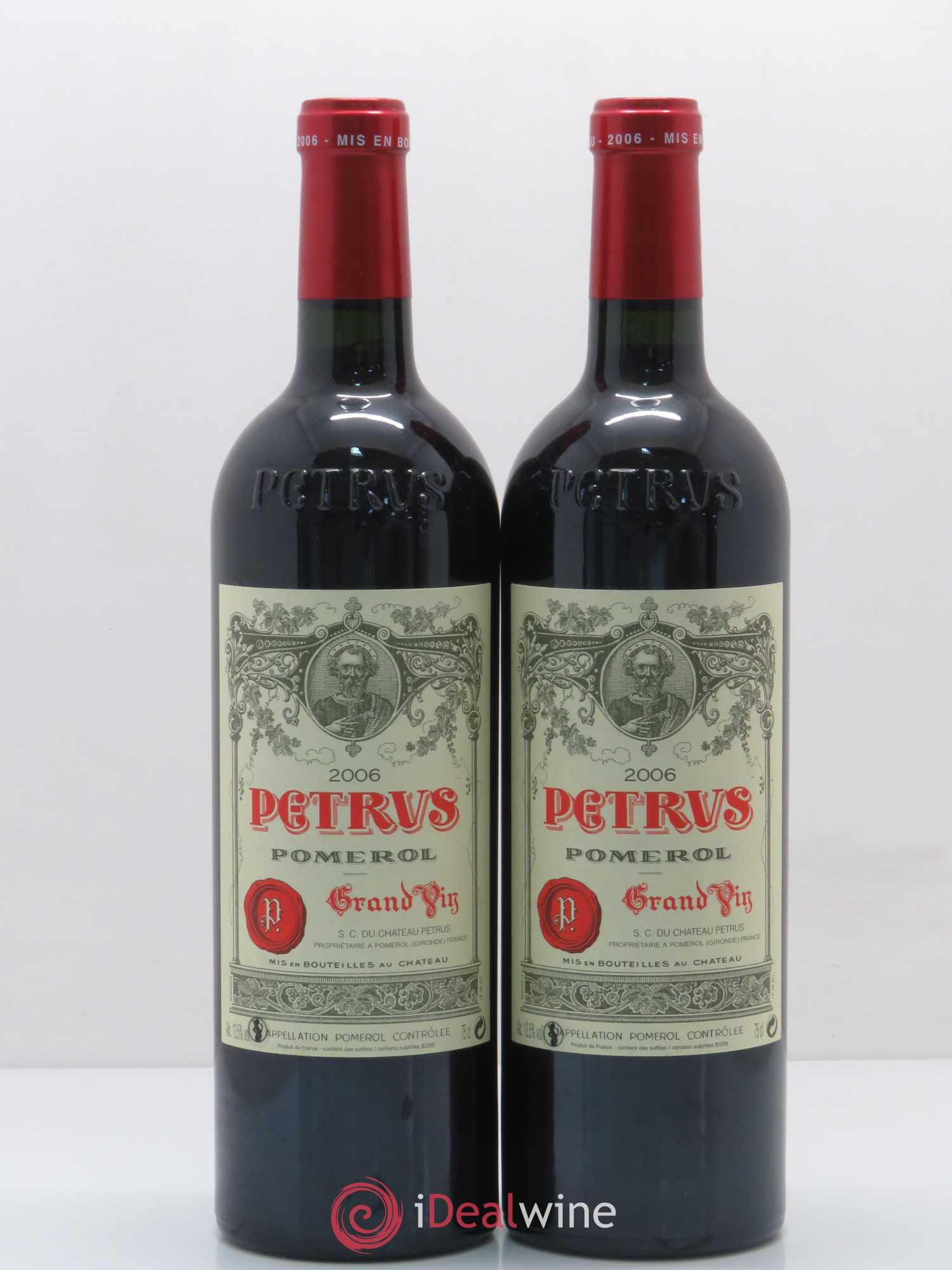 Petrus 2006 - Lot de 2 bouteilles - 0