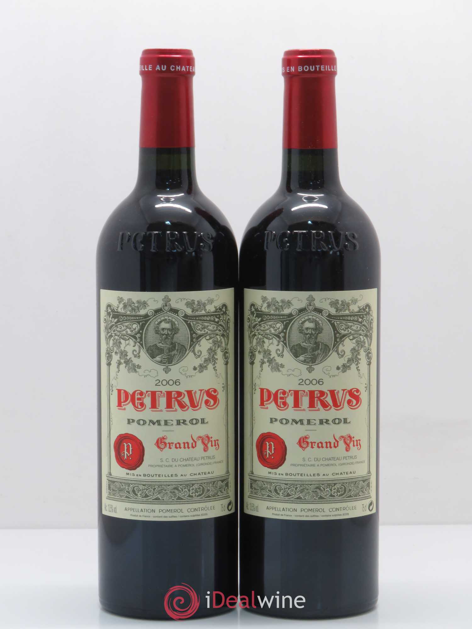 Petrus 2006 - Lot de 2 bouteilles - 0