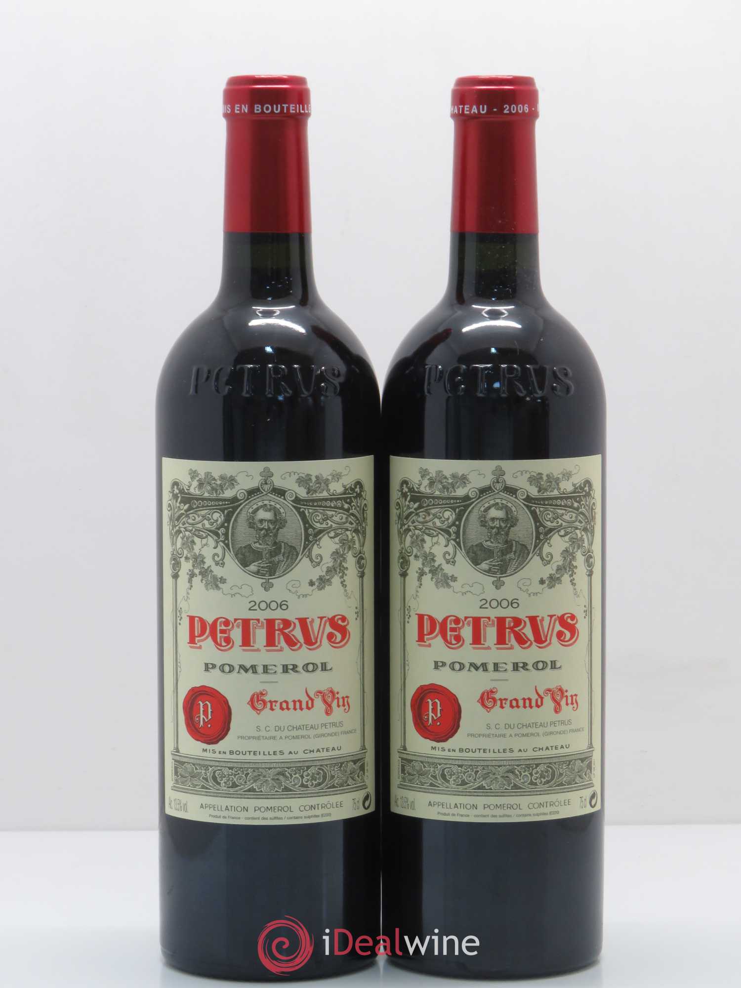 Petrus 2006 - Lot de 2 bouteilles - 0