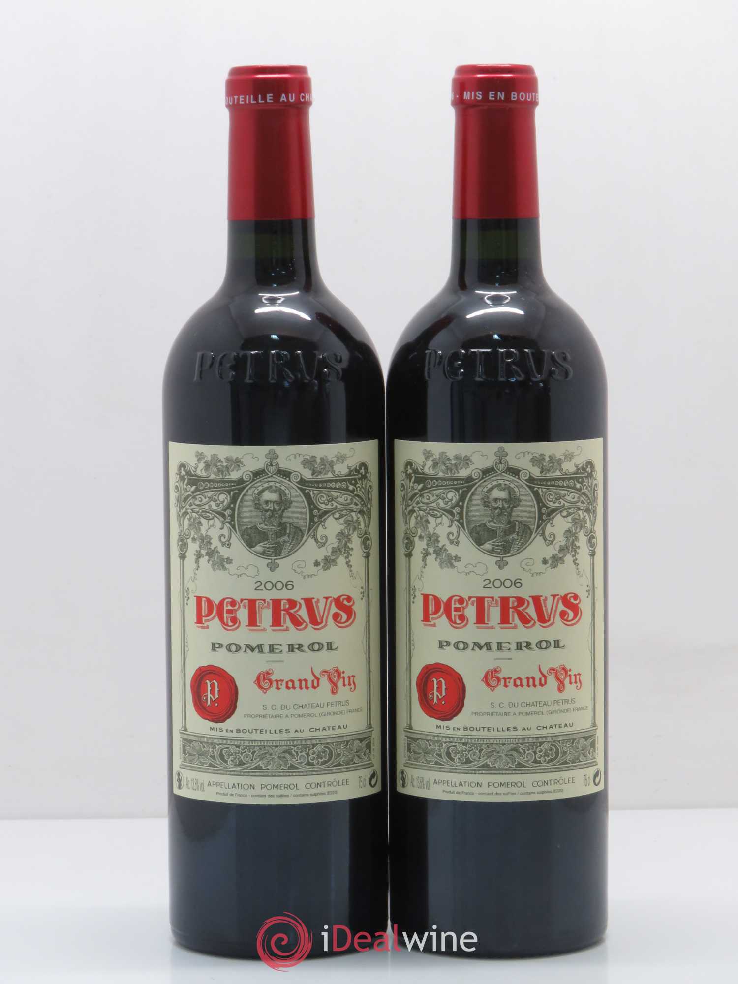 Petrus 2006 - Lot de 2 bouteilles - 0