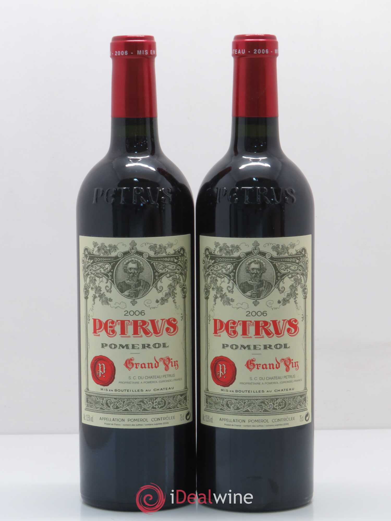 Petrus 2006 - Lot de 2 bouteilles - 0