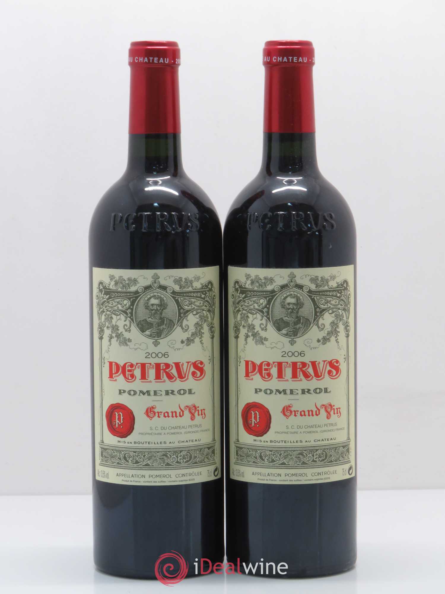 Petrus 2006 - Lot de 2 bouteilles - 0