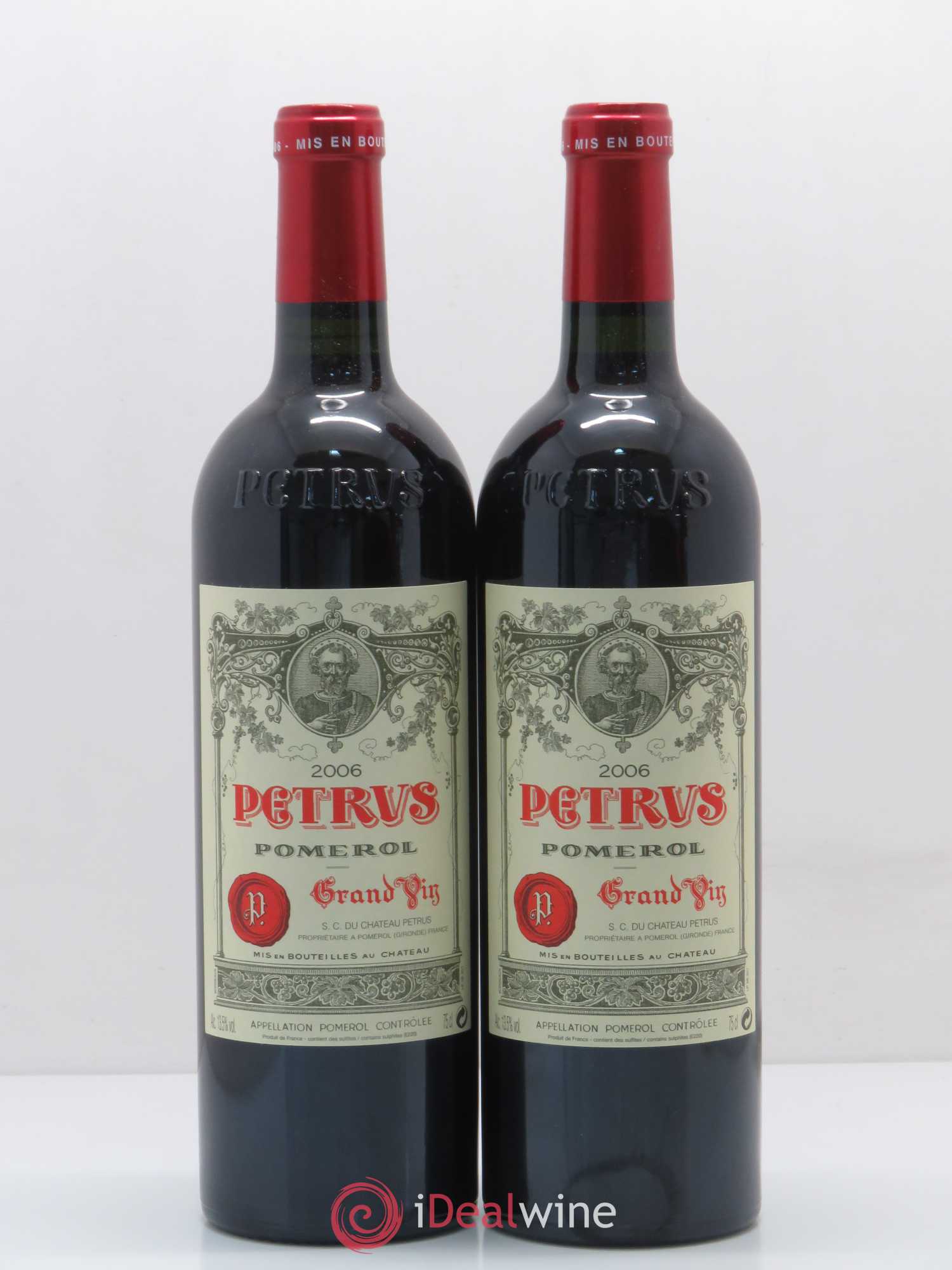 Petrus 2006 - Lot de 2 bouteilles - 0