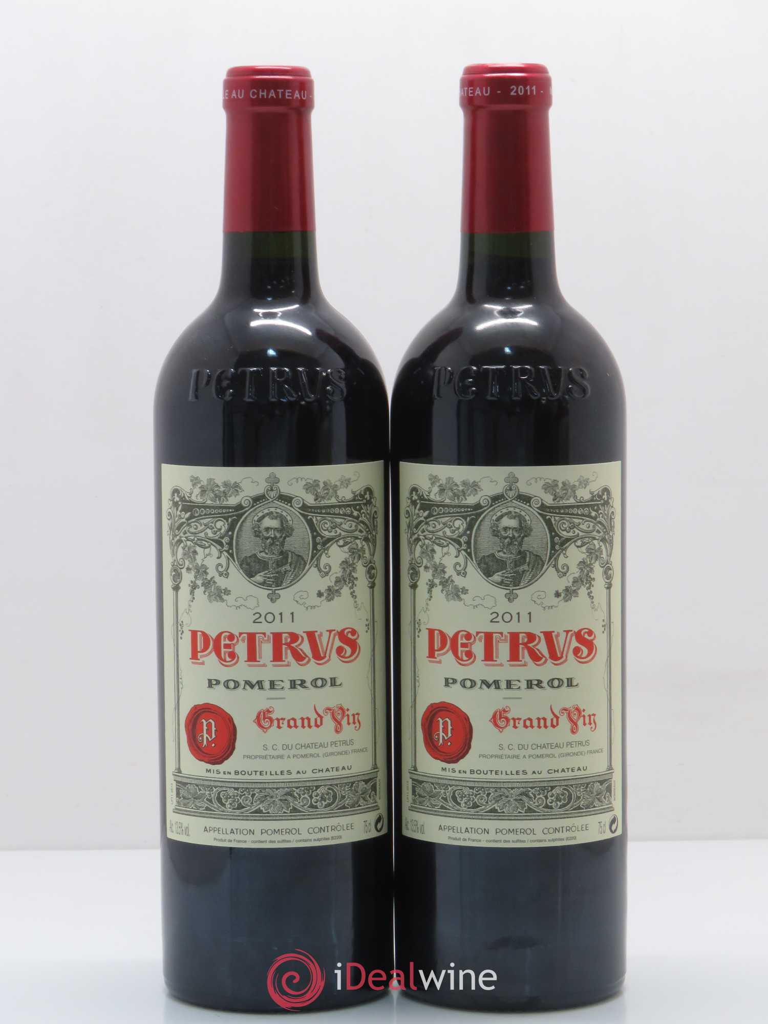 Petrus 2011 - Lot de 2 bouteilles - 0