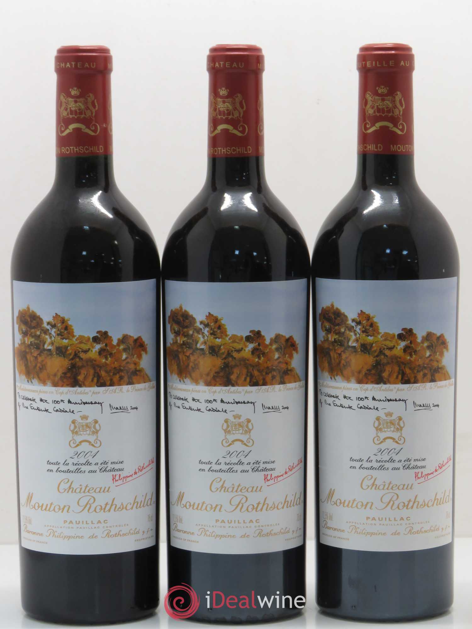 Château Mouton Rothschild 1er Grand Cru Classé 2004 - Lot de 12 bouteilles - 5