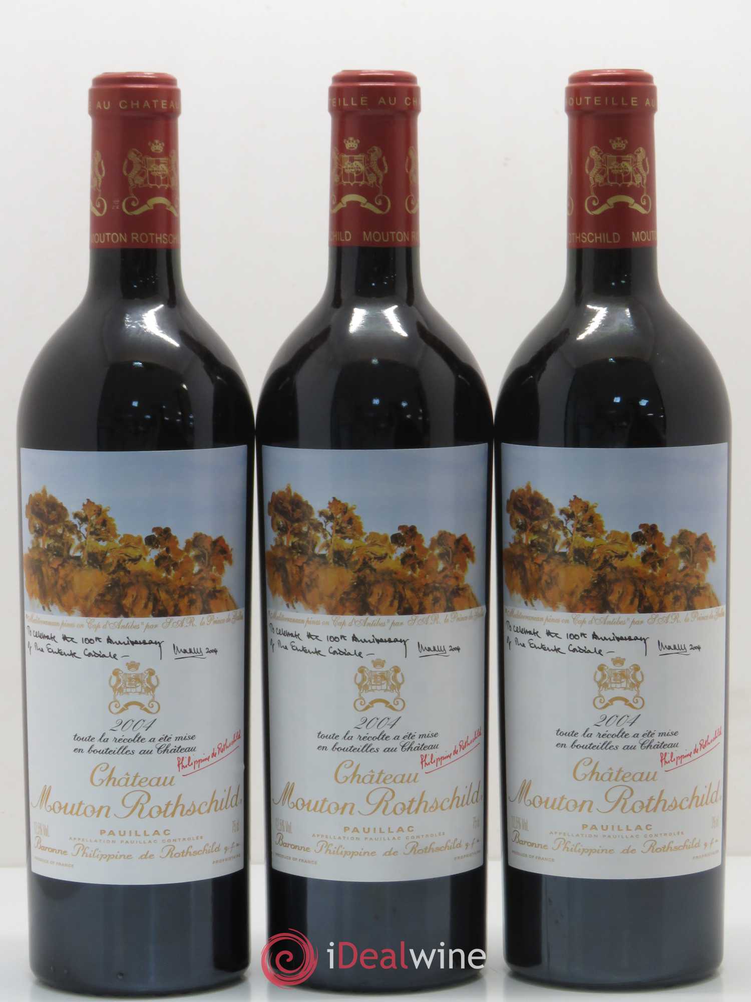 Château Mouton Rothschild 1er Grand Cru Classé 2004 - Lot de 12 bouteilles - 7