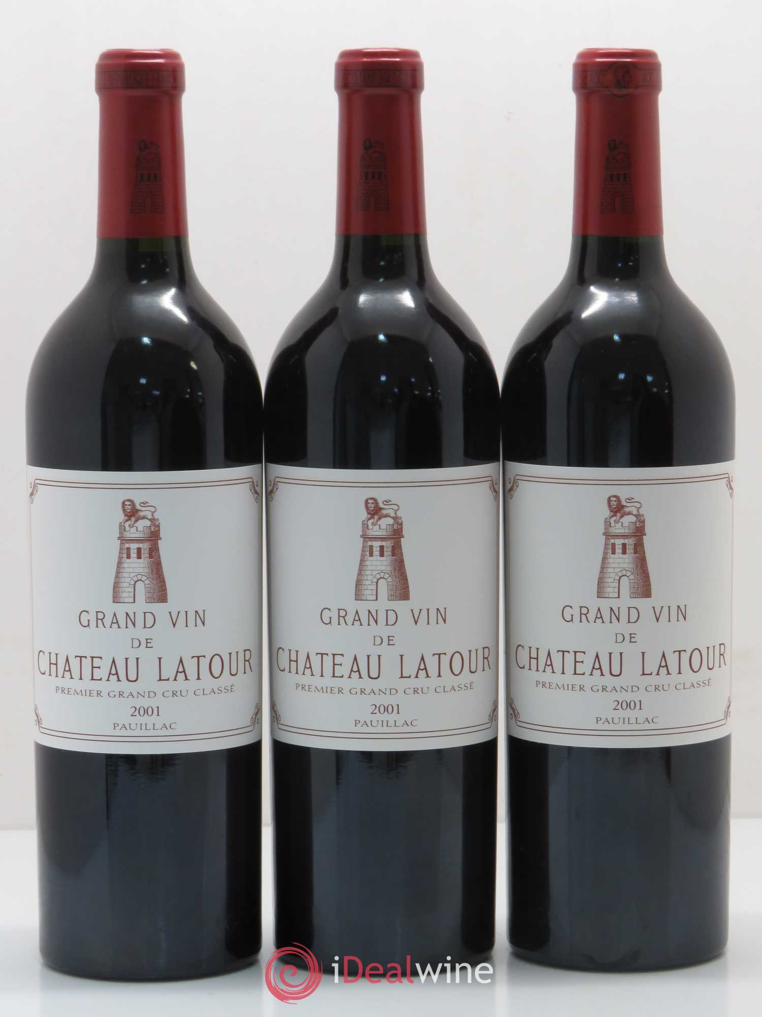 Château Latour 1er Grand Cru Classé 2001 - Lot de 12 bouteilles - 3
