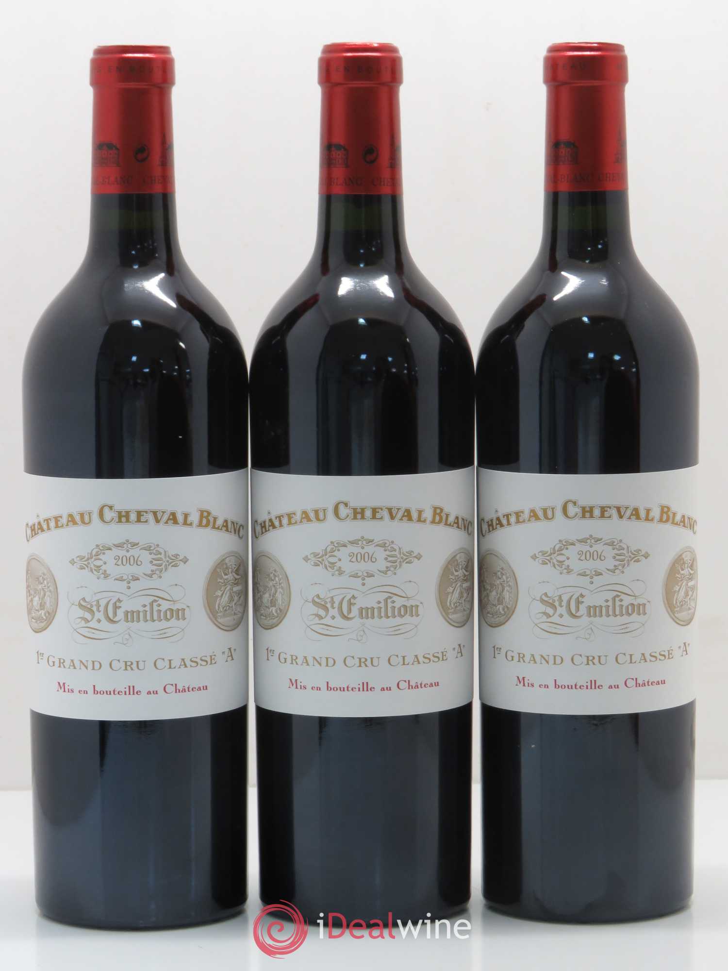 Château Cheval Blanc 1er Grand Cru Classé A 2006 - Lot de 6 bouteilles - 1
