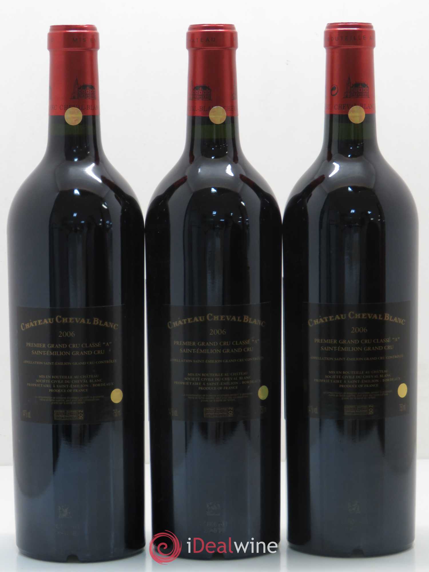 Château Cheval Blanc 1er Grand Cru Classé A 2006 - Lot de 6 bouteilles - 4