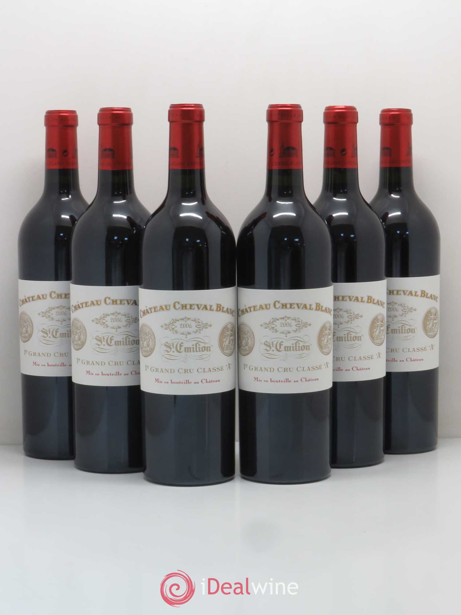Château Cheval Blanc 1er Grand Cru Classé A 2006 - Lot de 6 bouteilles - 0