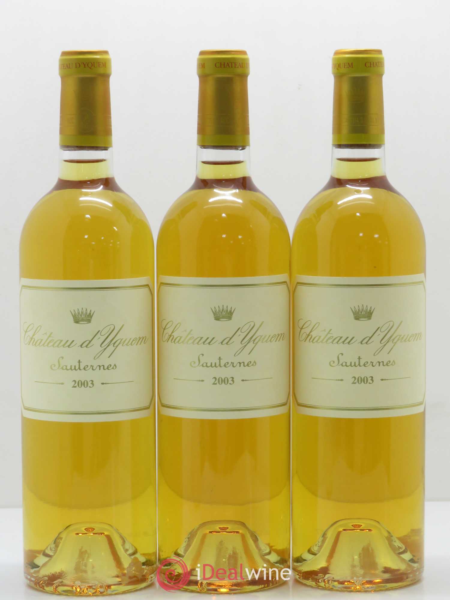 Château d' Yquem 1er Cru Classé Supérieur 2003 - Lotto di 6 bottiglie - 1