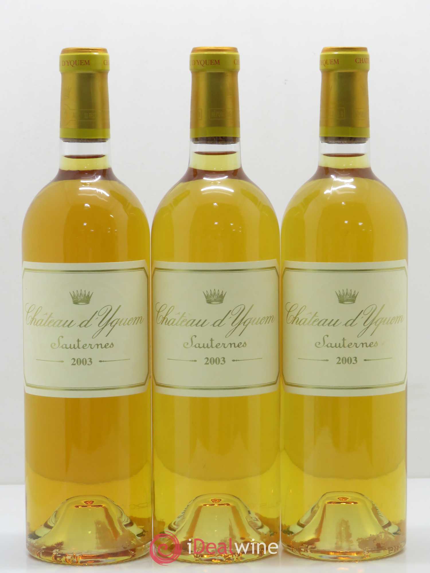 Château d' Yquem 1er Cru Classé Supérieur 2003 - Lotto di 6 bottiglie - 3