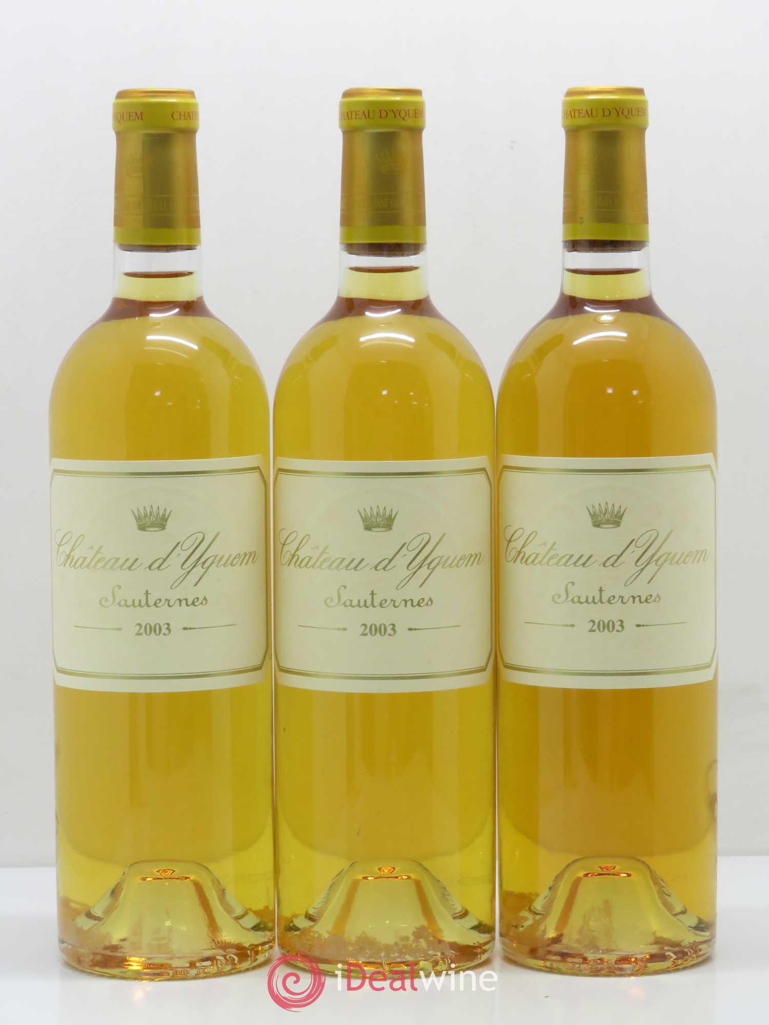 Château d' Yquem 1er Cru Classé Supérieur 2003 - Lotto di 6 bottiglie - 1
