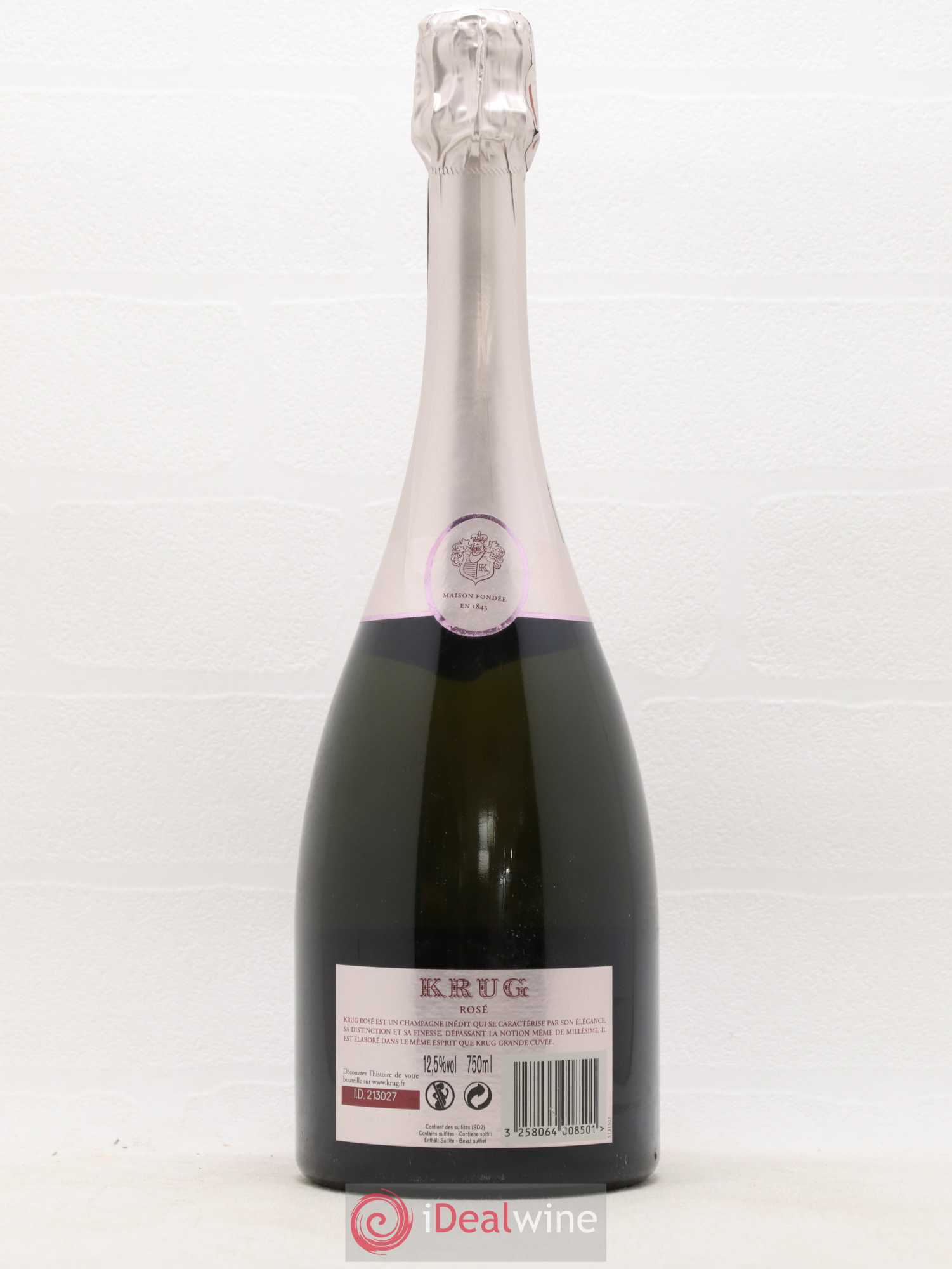 Rosé Brut Krug 19ème édition - Lot de 1 bouteille - 1