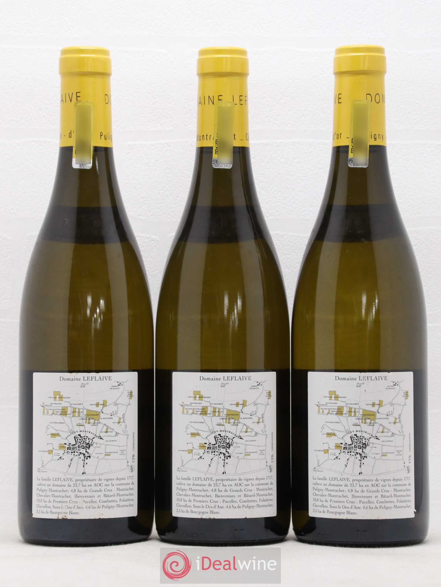 Puligny-Montrachet 1er Cru Les Pucelles Leflaive (Domaine) 2011 - Lot de 3 bouteilles - 1