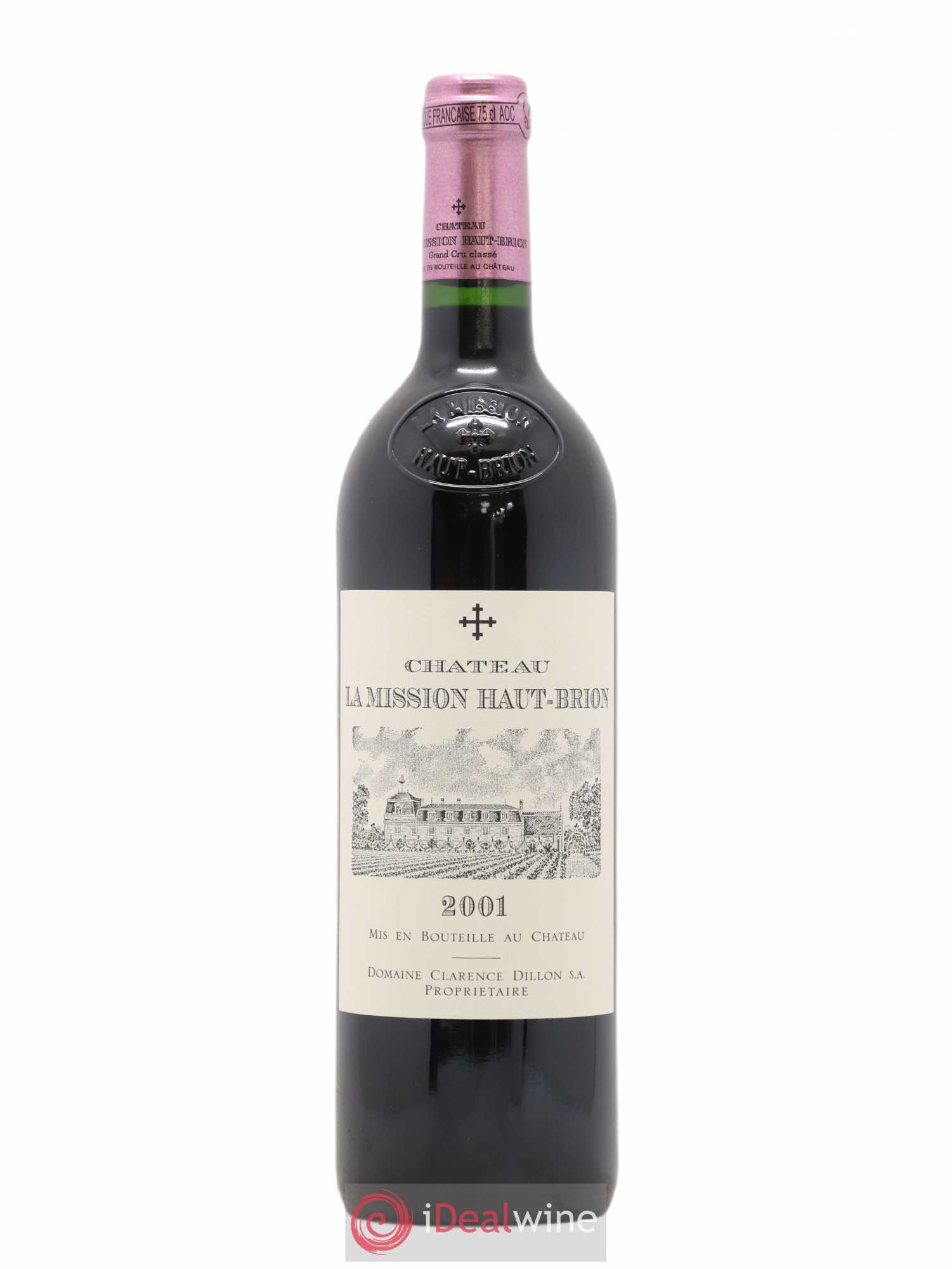 Château la Mission Haut-Brion Cru Classé de Graves 2001 - Lot de 1 bouteille - 0