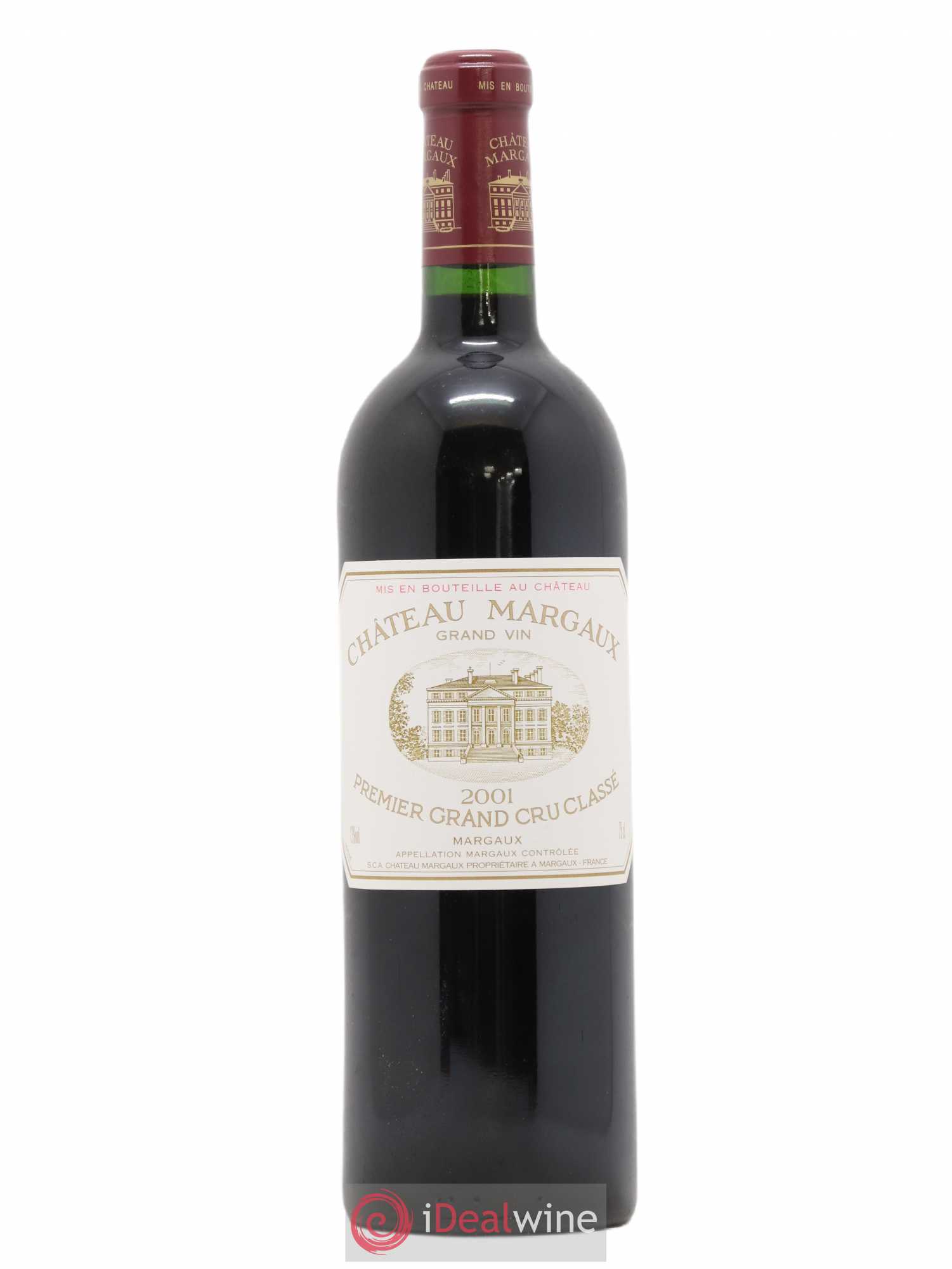 Château Margaux 1er Grand Cru Classé 2001 - Lot de 1 bouteille - 0