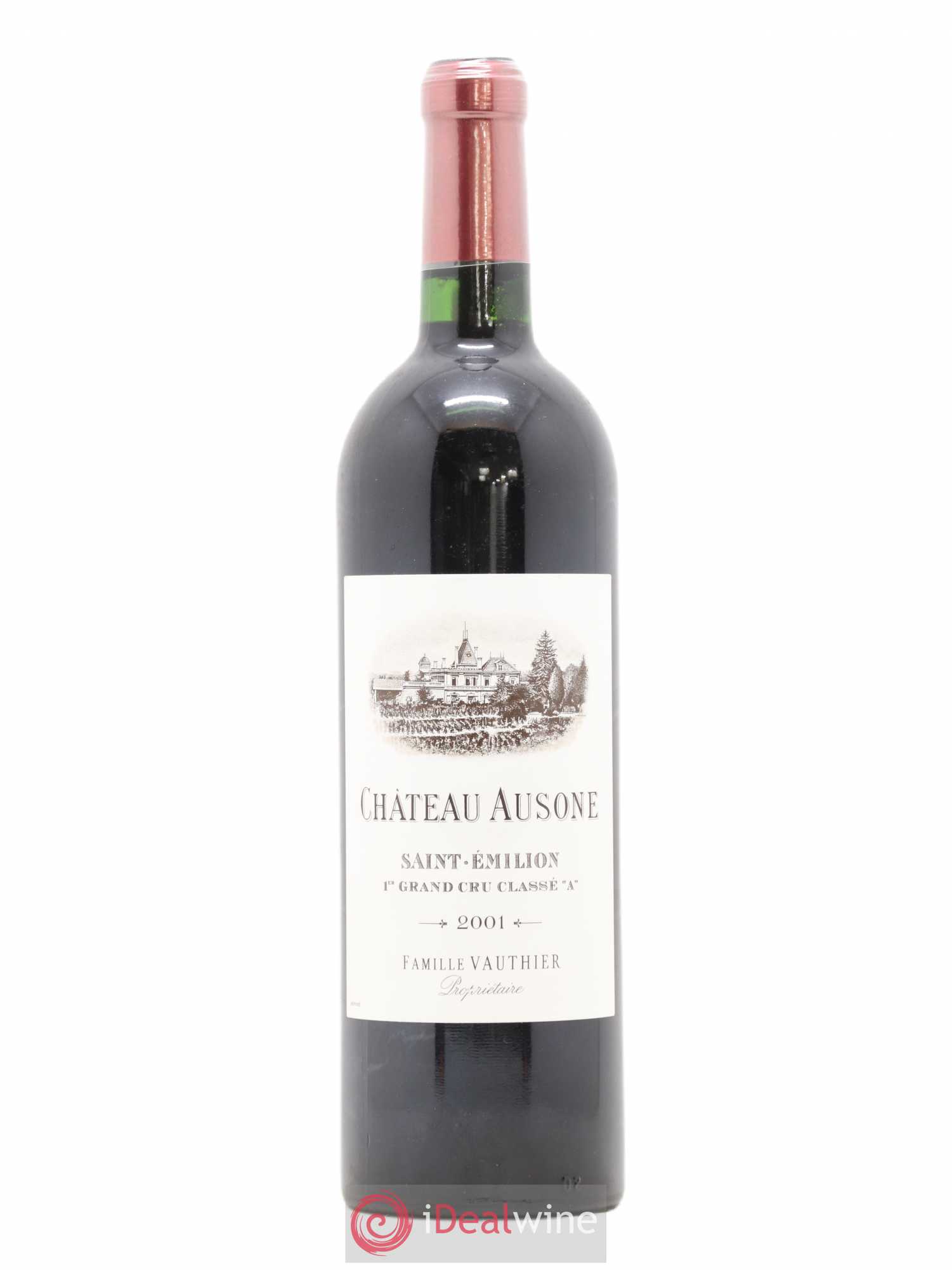 Château Ausone 1er Grand Cru Classé A 2001 - Lot de 1 bouteille - 0