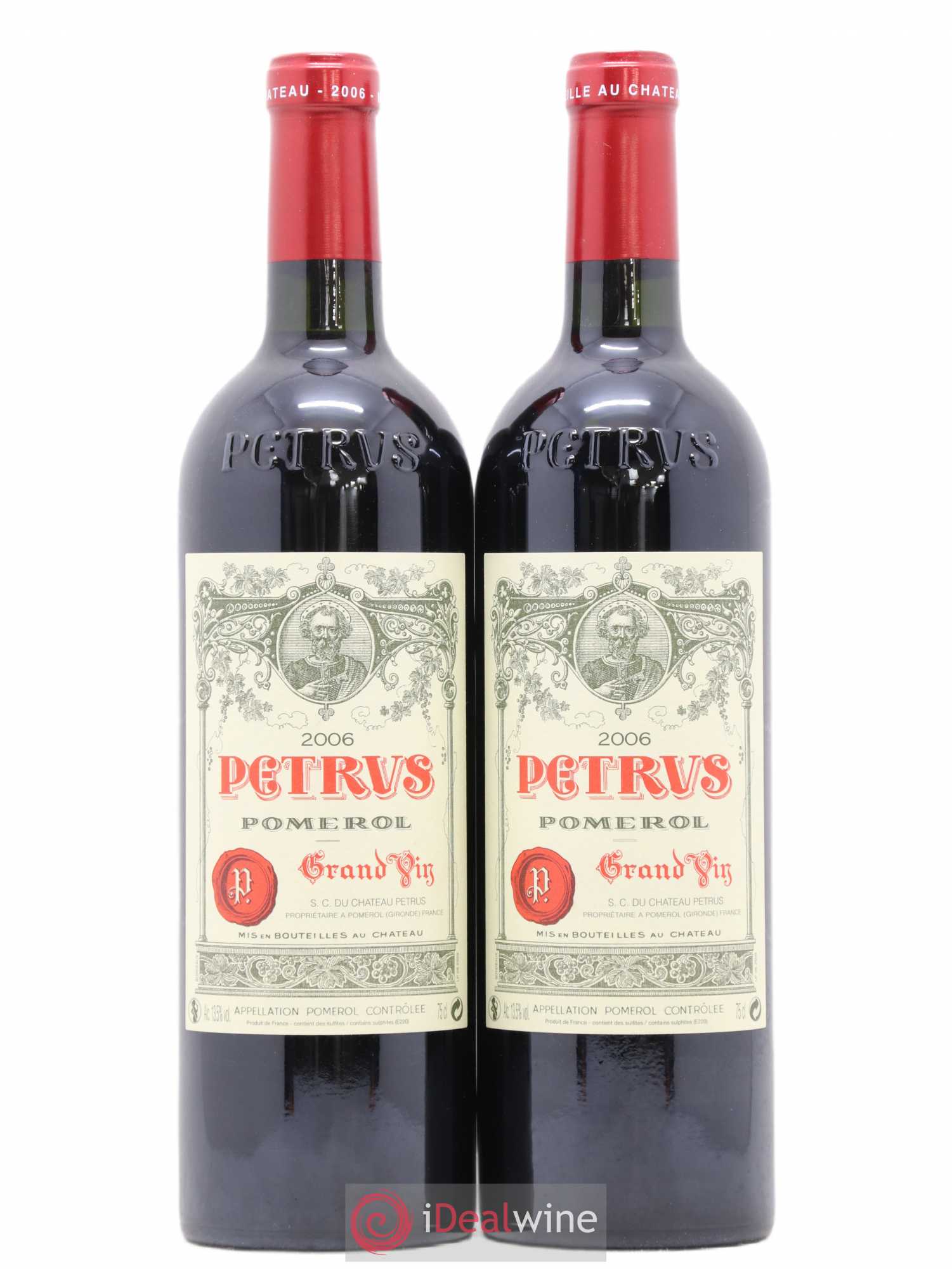 Petrus 2006 - Lot de 2 bouteilles - 0