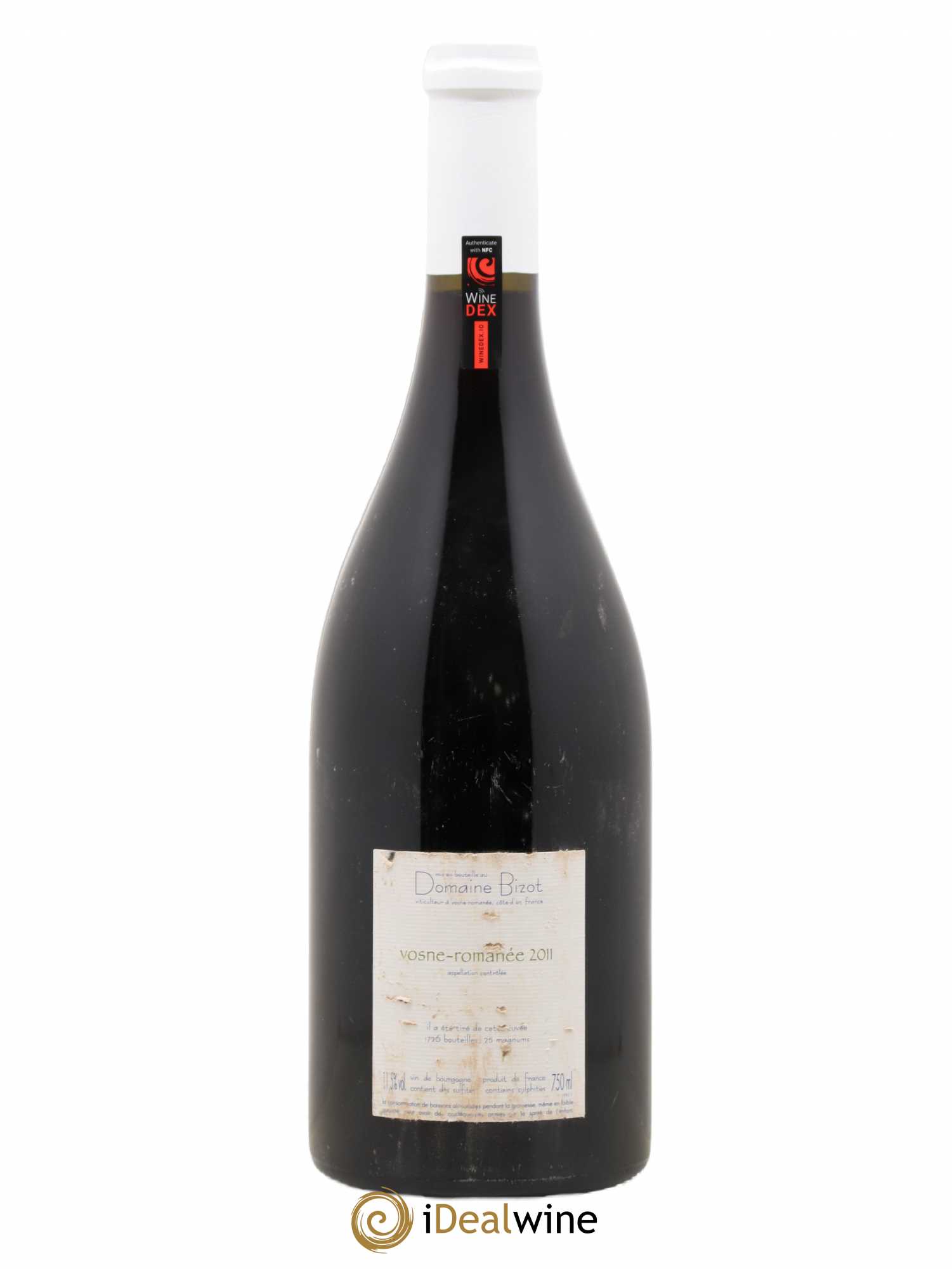 Vosne-Romanée Bizot (Domaine) 2011 - Lot de 1 bouteille - 1