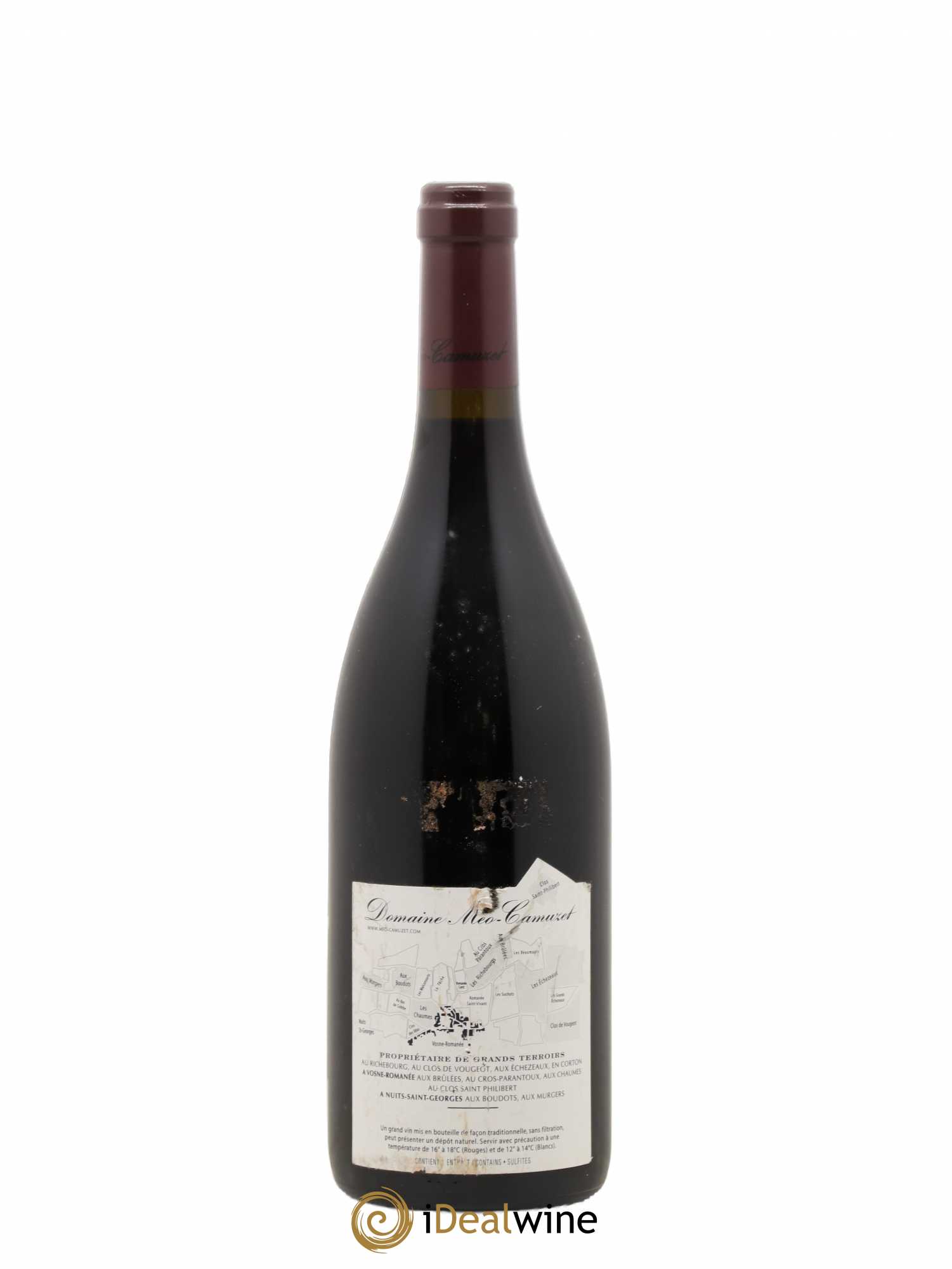 Corton Grand Cru La Vigne au Saint Méo-Camuzet (Domaine) 2012 - Lot de 1 bouteille - 1