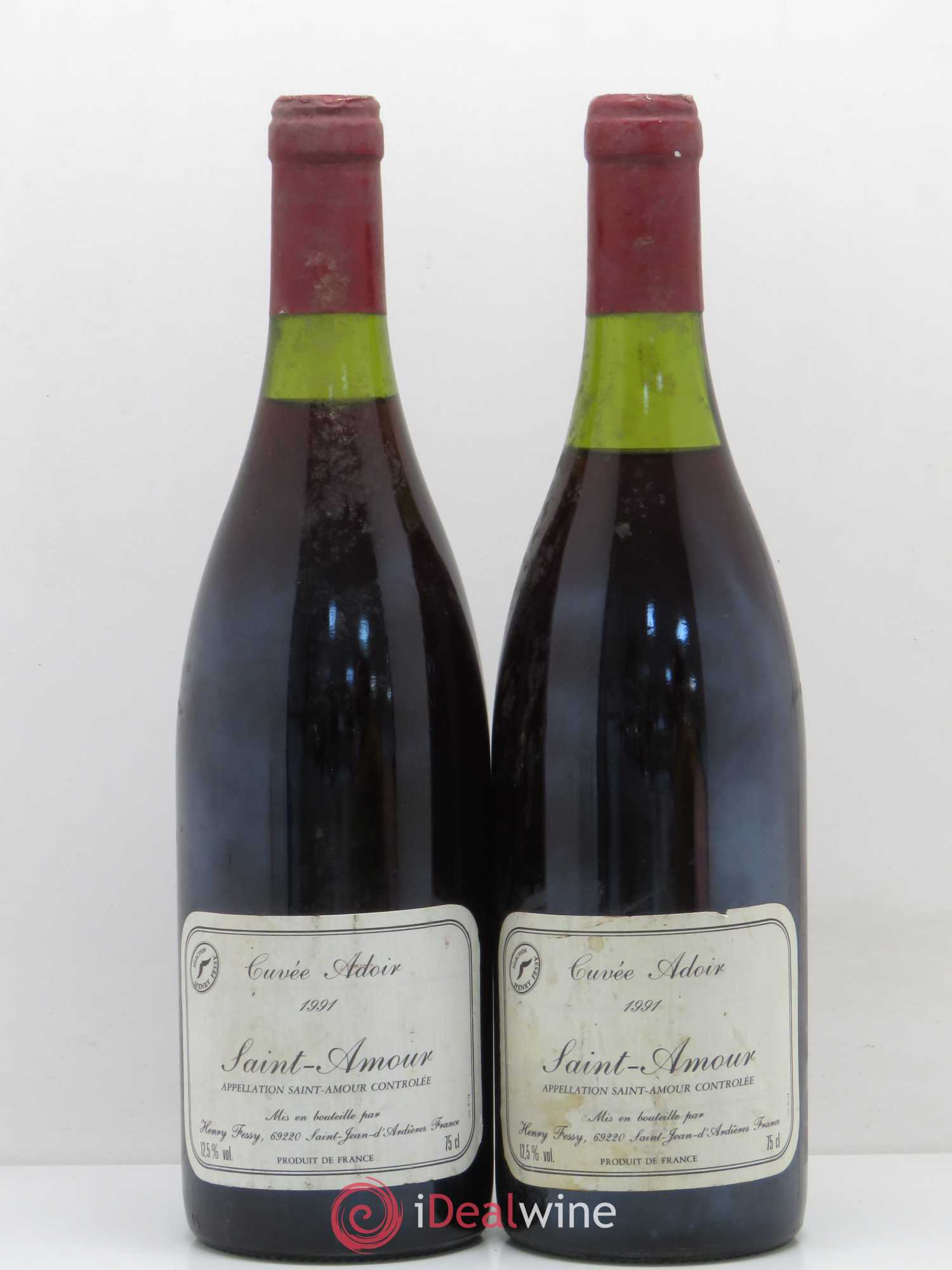 Saint-Amour Cuvée Adoir 1991 - Lot de 2 bouteilles - 0