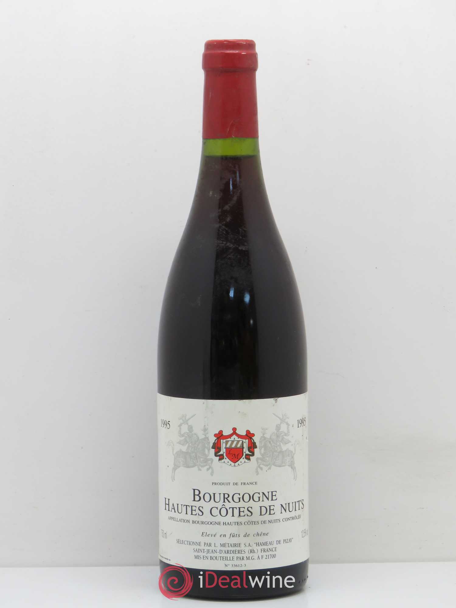 Hautes-Côtes de Nuits Metairie 1995 - Posten von 1 Flasche - 0