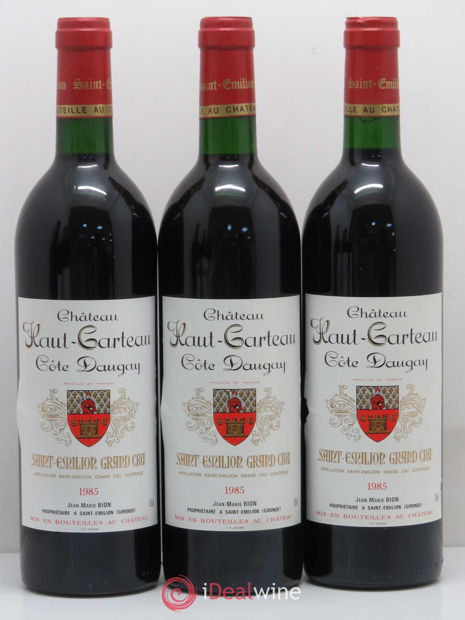 Bordeaux Château Haut Carteau 1985 - Posten von 6 Flaschen - 2