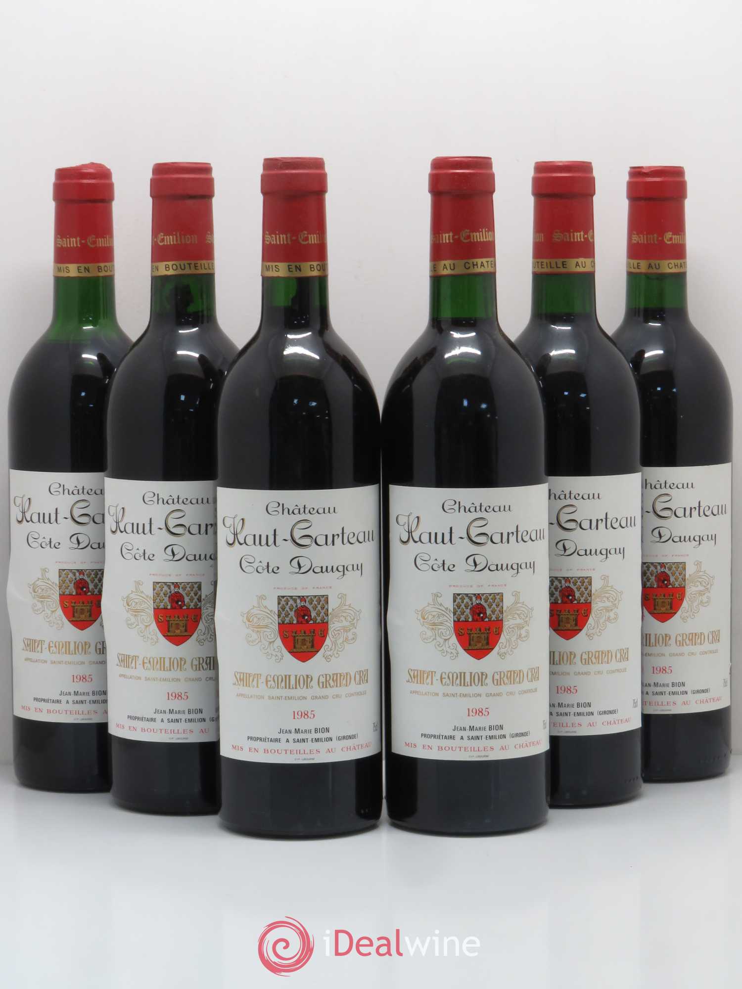 Bordeaux Château Haut Carteau 1985 - Posten von 6 Flaschen - 0