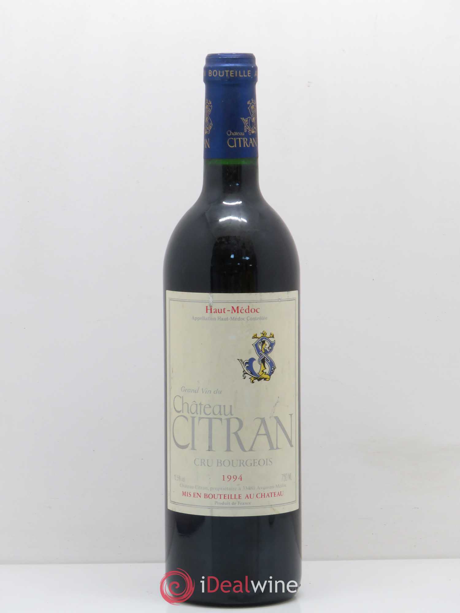 Château Citran Cru Bourgeois 1994 - Lot de 1 bouteille - 0