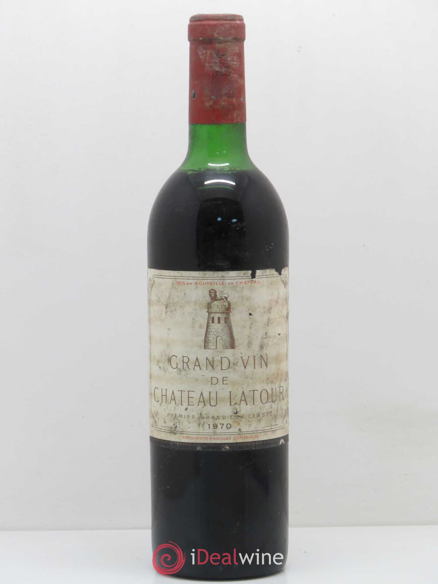 Château Latour 1er Grand Cru Classé 1970 - Lot de 1 bouteille - 0