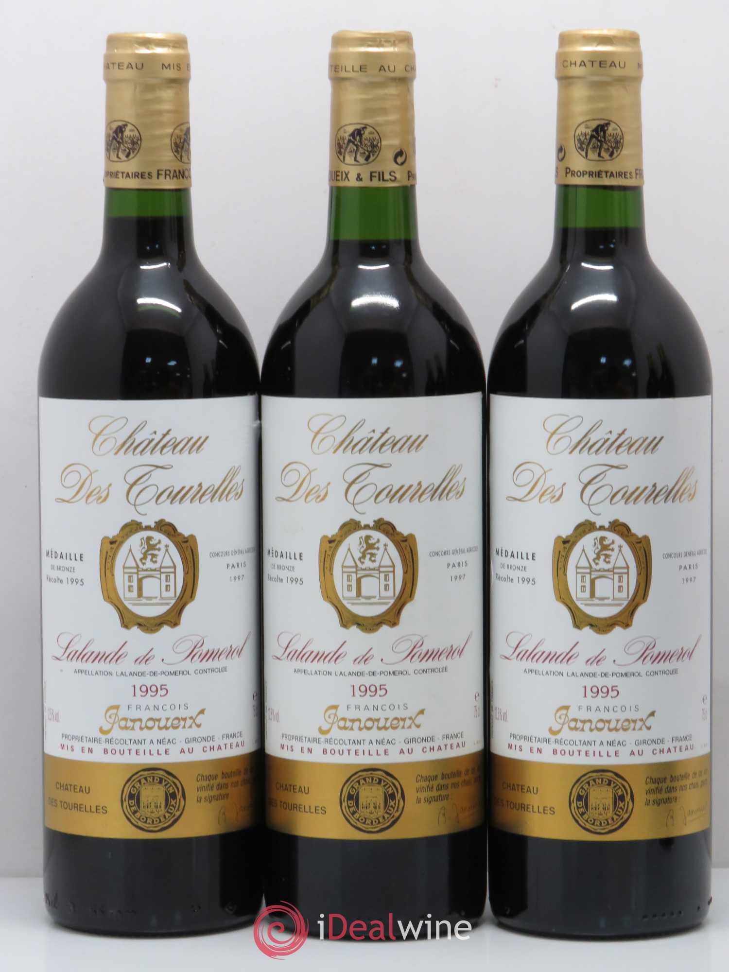 Médoc Château des Tourelles 1995 - Posten von 5 Flaschen - 1