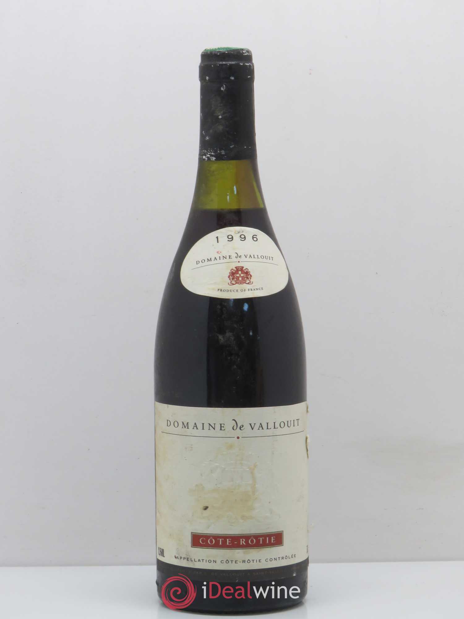 Côte-Rôtie Domaine De Vallouit 1996 - Lot de 1 bouteille - 0