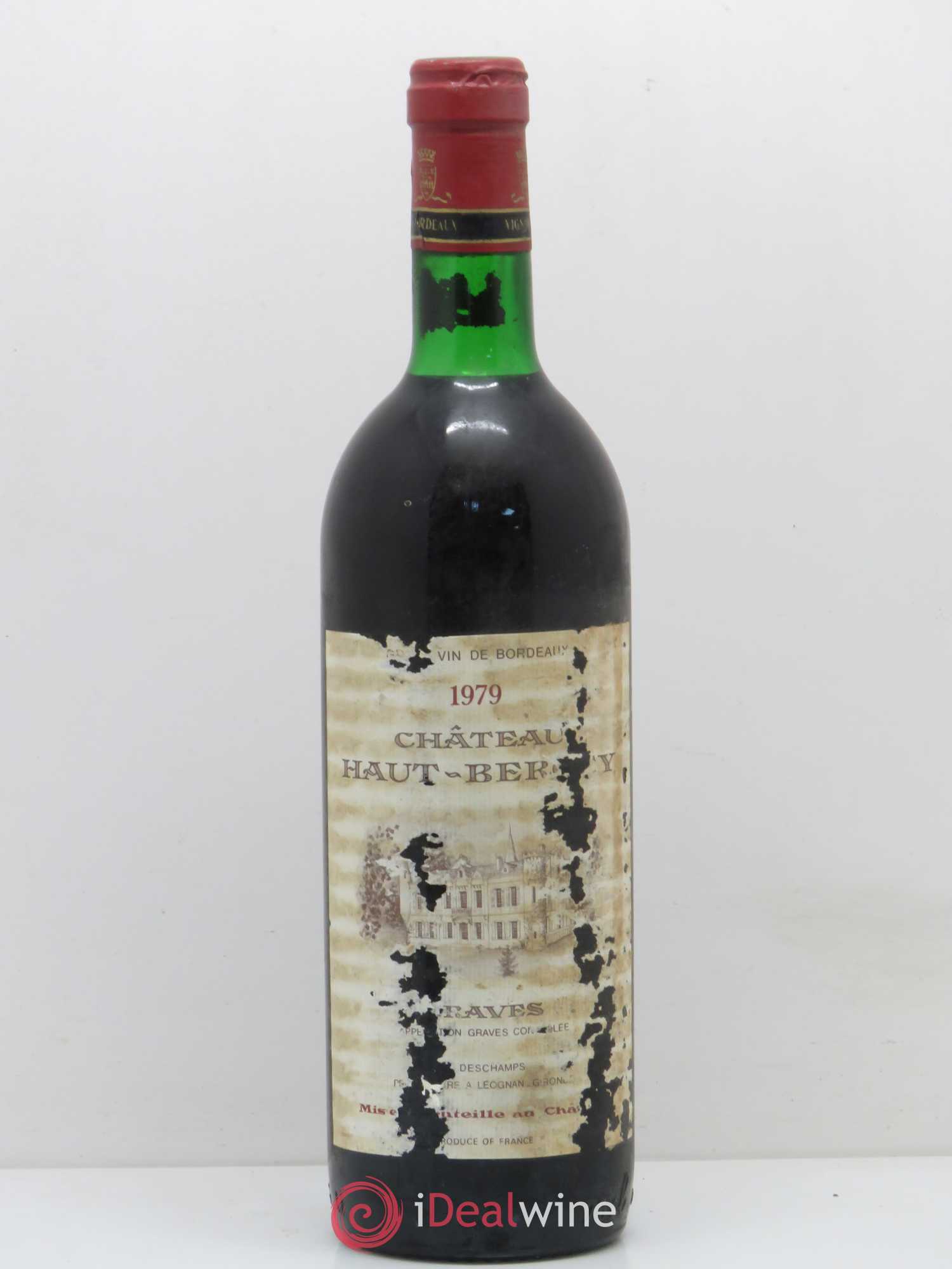 Château Haut-Bergey 1979 - Lot de 1 bouteille - 0