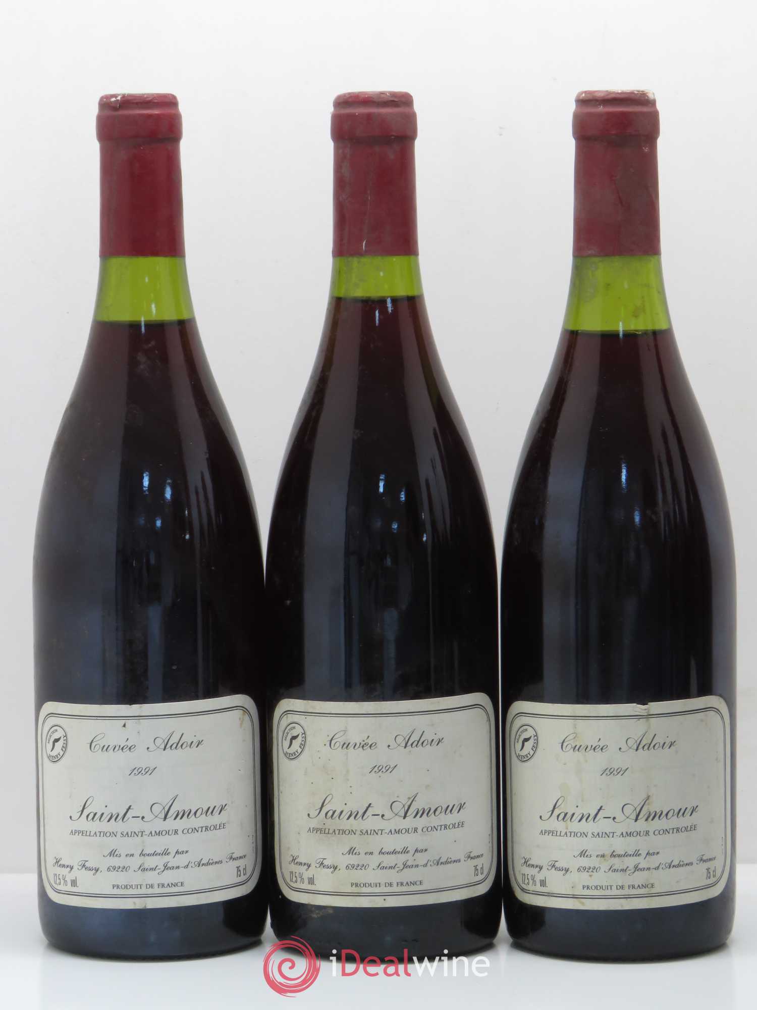 Saint-Amour Cuvée Adoir 1991 - Lot de 6 bouteilles - 1