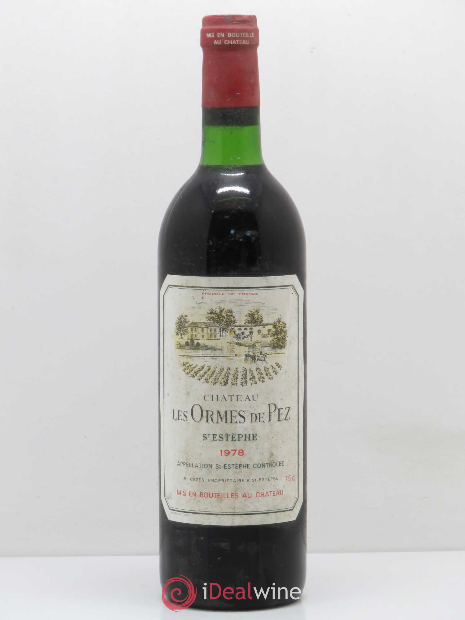 Château les Ormes de Pez 1978 - Lot de 1 bouteille - 0