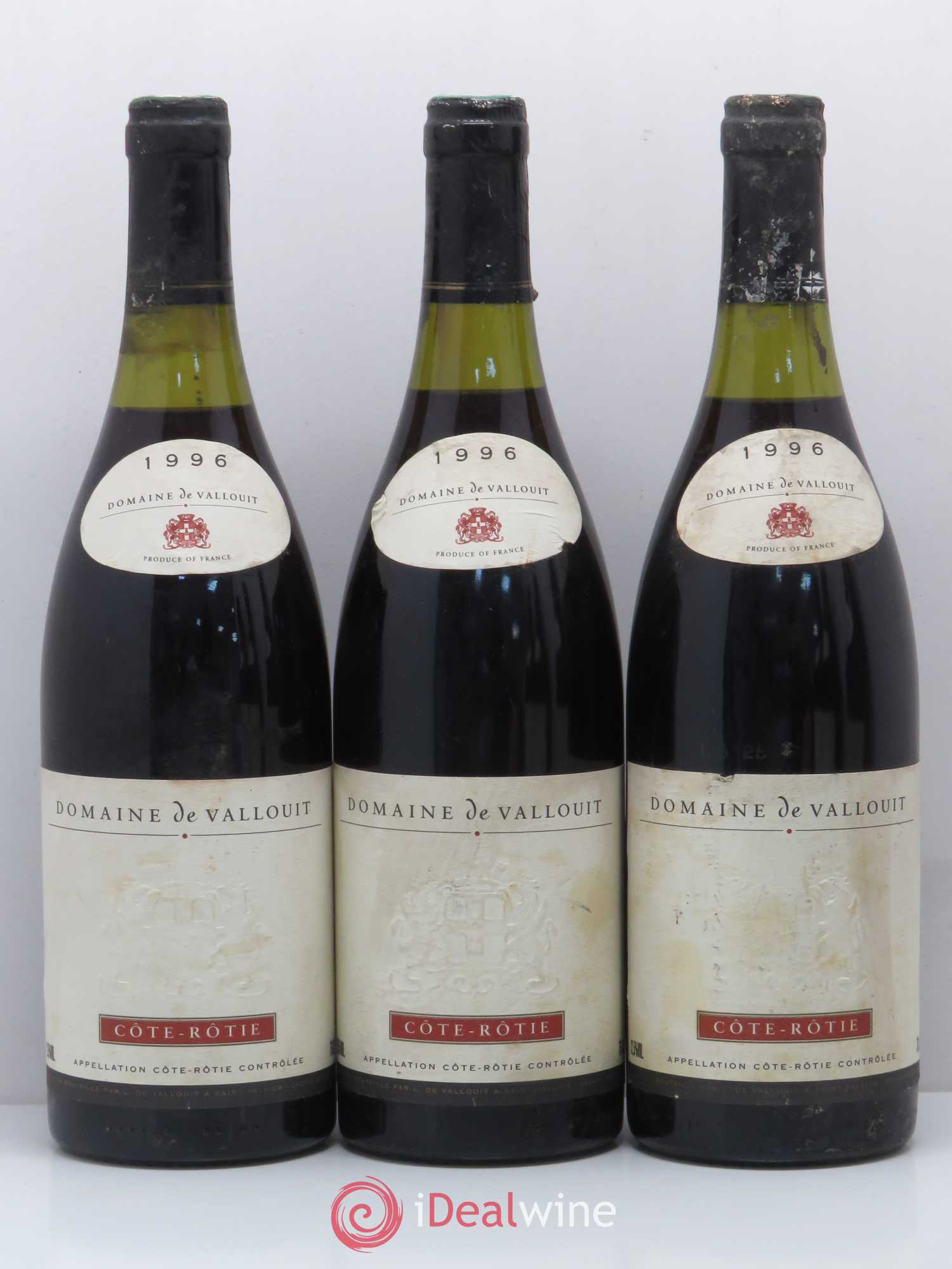 Côte-Rôtie Domaine De Vallouit 1996 - Lot de 6 bouteilles - 2