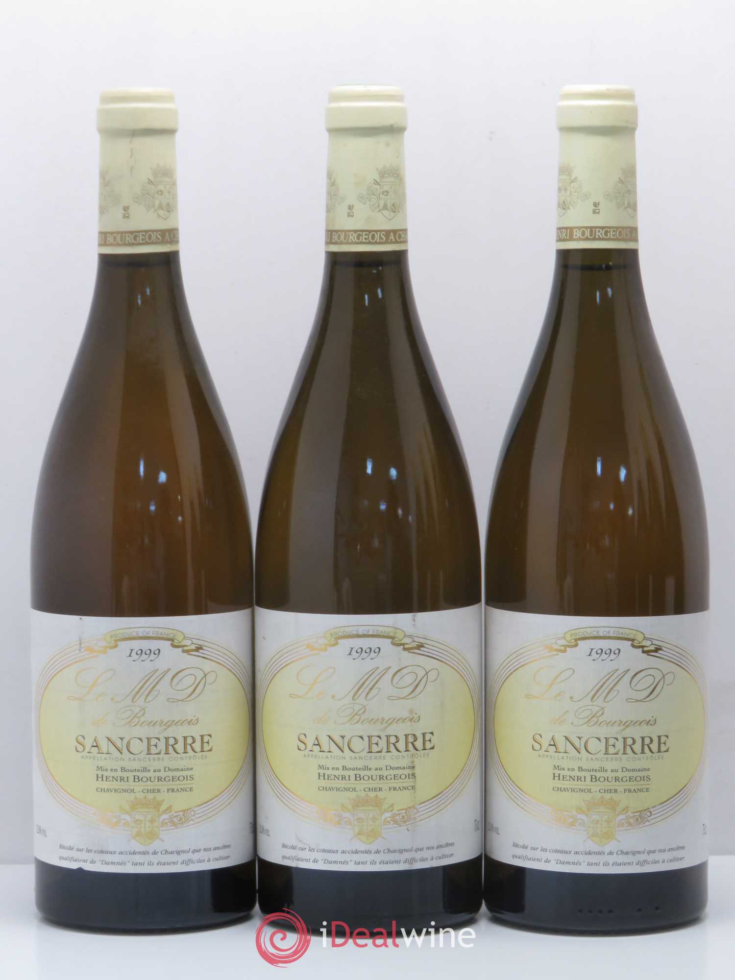 Sancerre Les Monts Damnes Henri Bourgeois 1999 - Posten von 6 Flaschen - 1