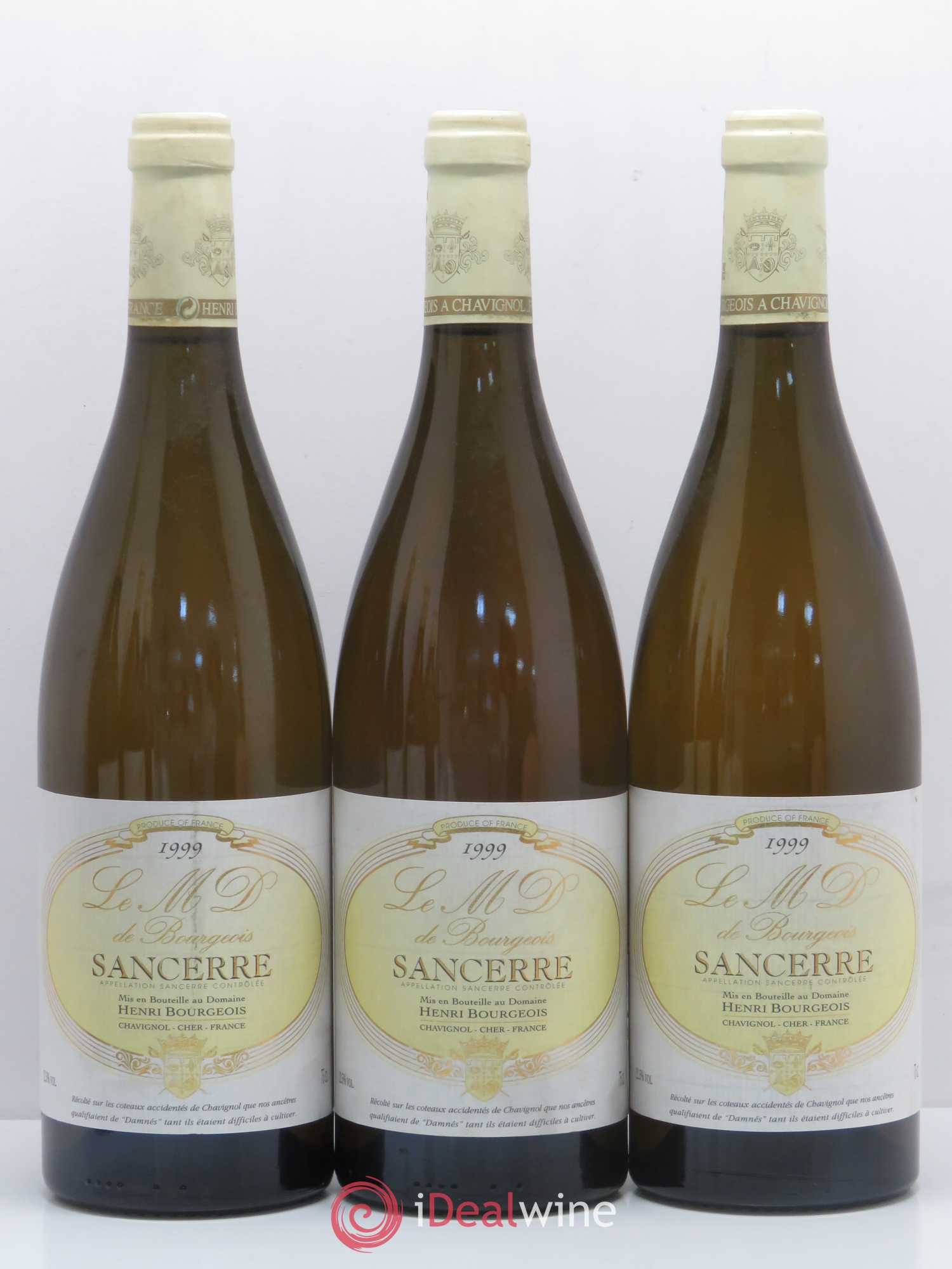 Sancerre Les Monts Damnes Henri Bourgeois 1999 - Posten von 6 Flaschen - 2