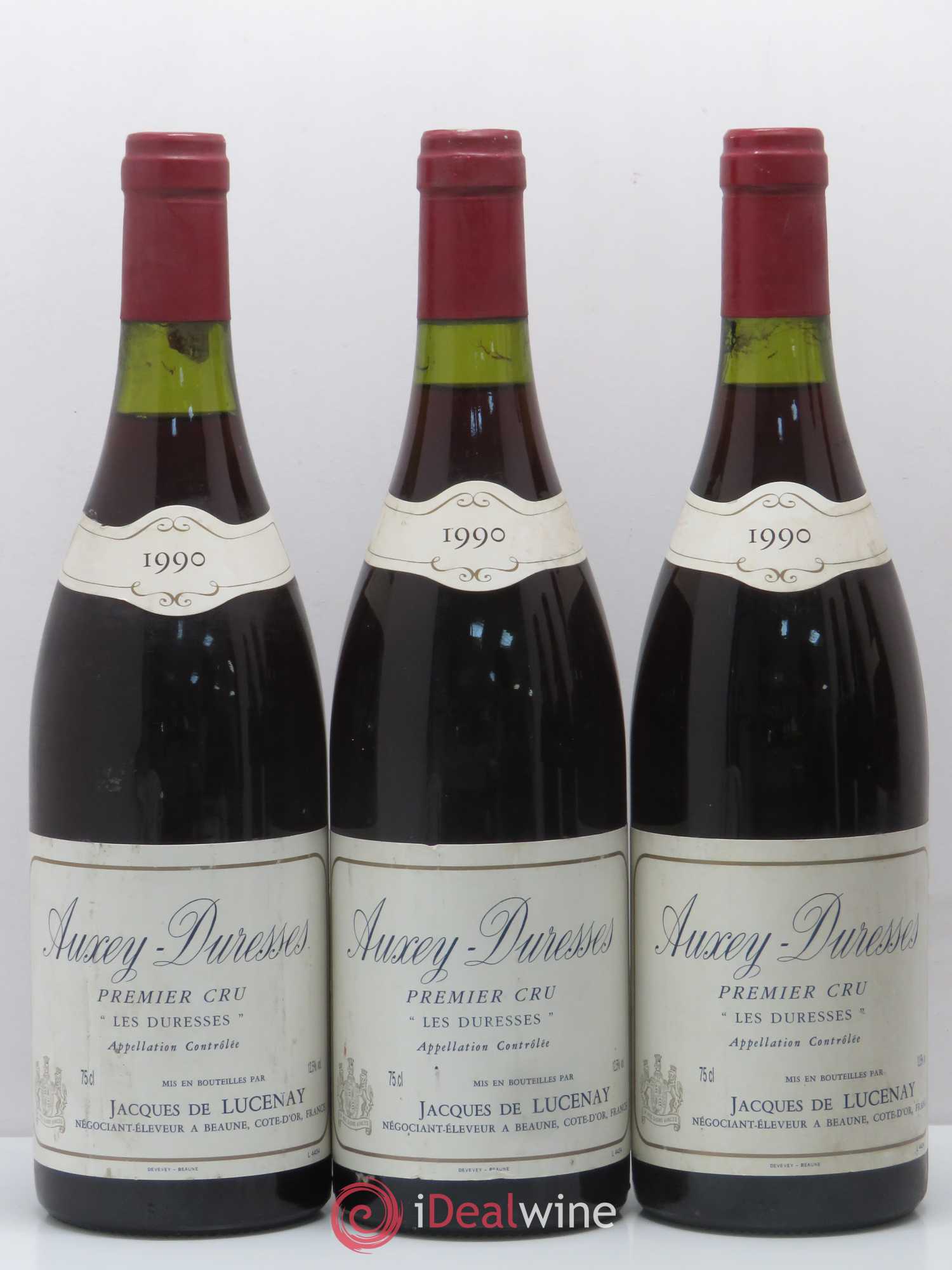 Auxey-Duresses 1er Cru Les Duresses Lucenay 1990 - Lotto di 6 bottiglie - 1