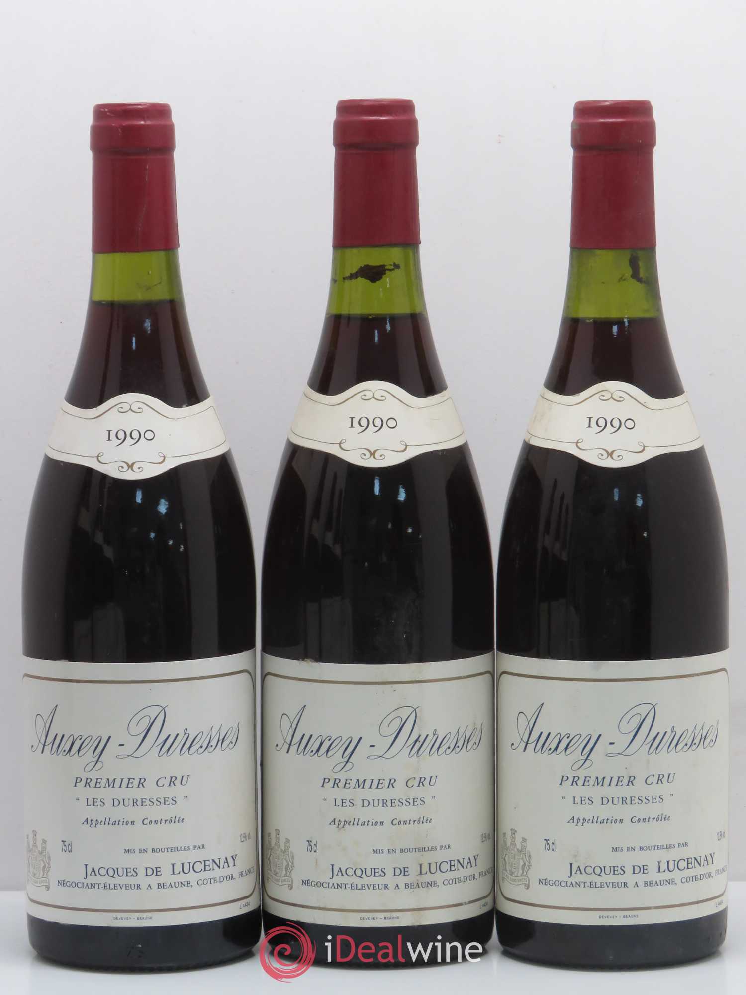 Auxey-Duresses 1er Cru Les Duresses Lucenay 1990 - Lotto di 6 bottiglie - 2