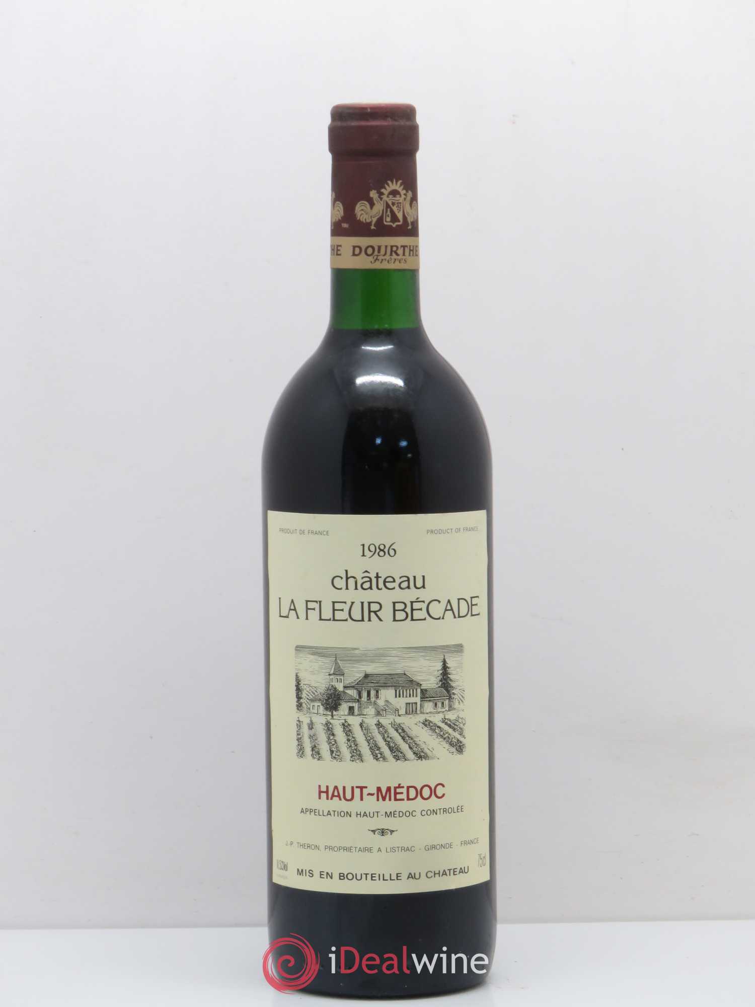 Haut Médoc La Fleur Bécade (sans prix de réserve) 1986 - Posten von 1 Flasche - 0